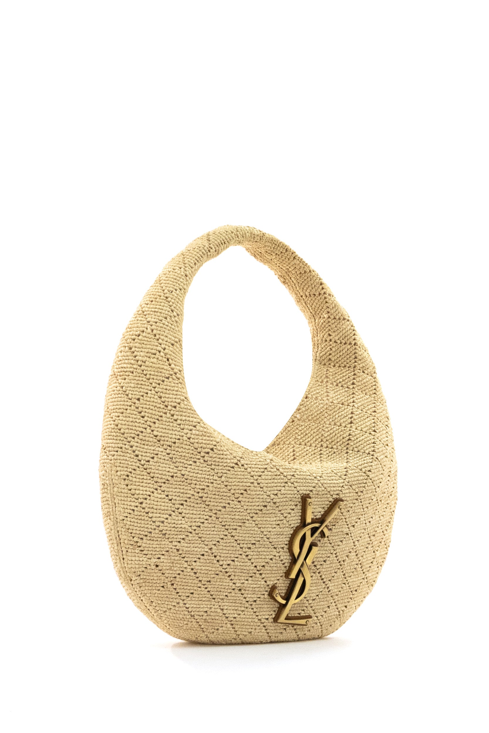Borsa Hobo Icare in Rafia<BR/> 868740 GAAGT 2791 SAINT LAURENT 