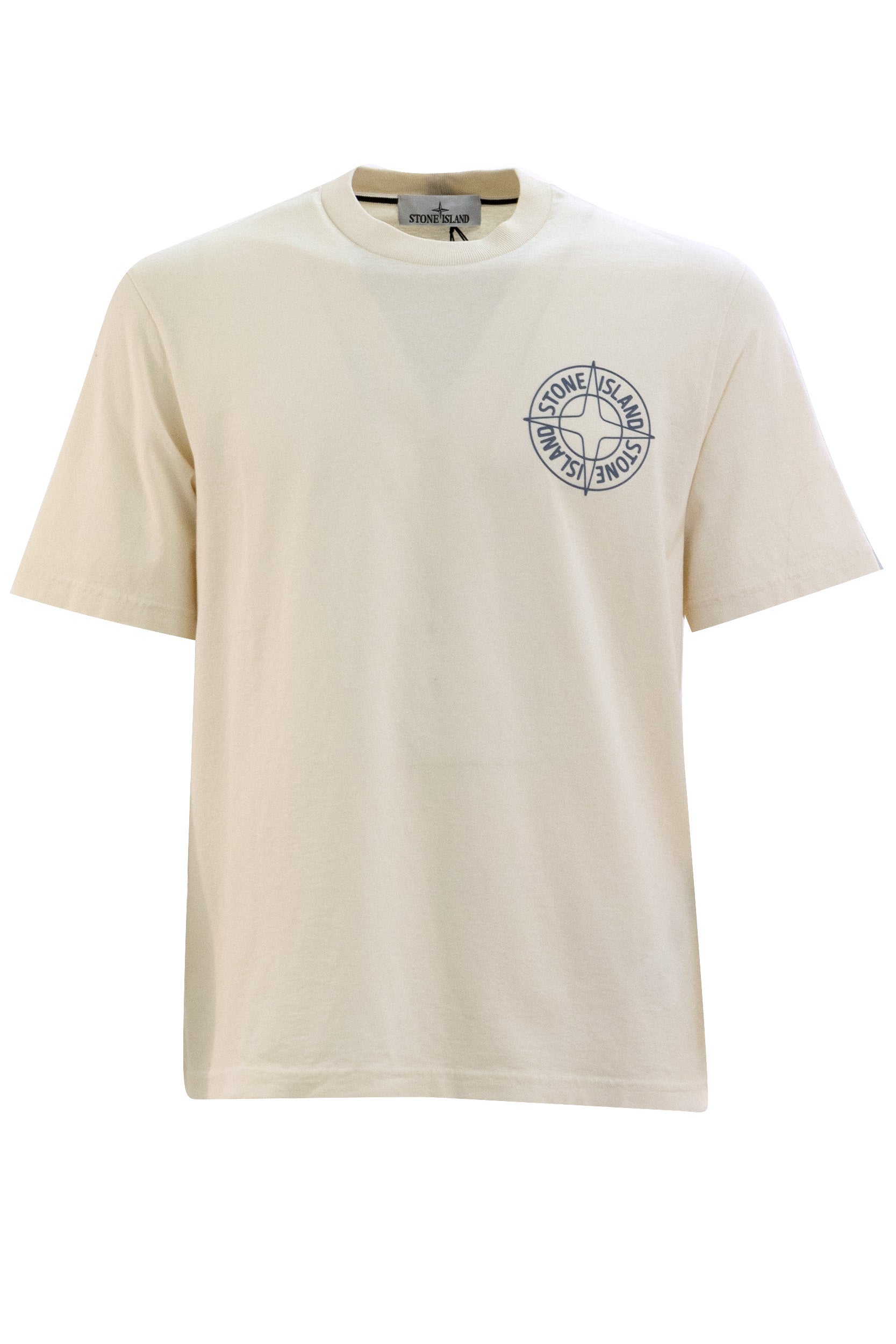 T-shirt in Jersey di Cotone<BR/> L1S152100001 S0284 V0093 STONE ISLAND 