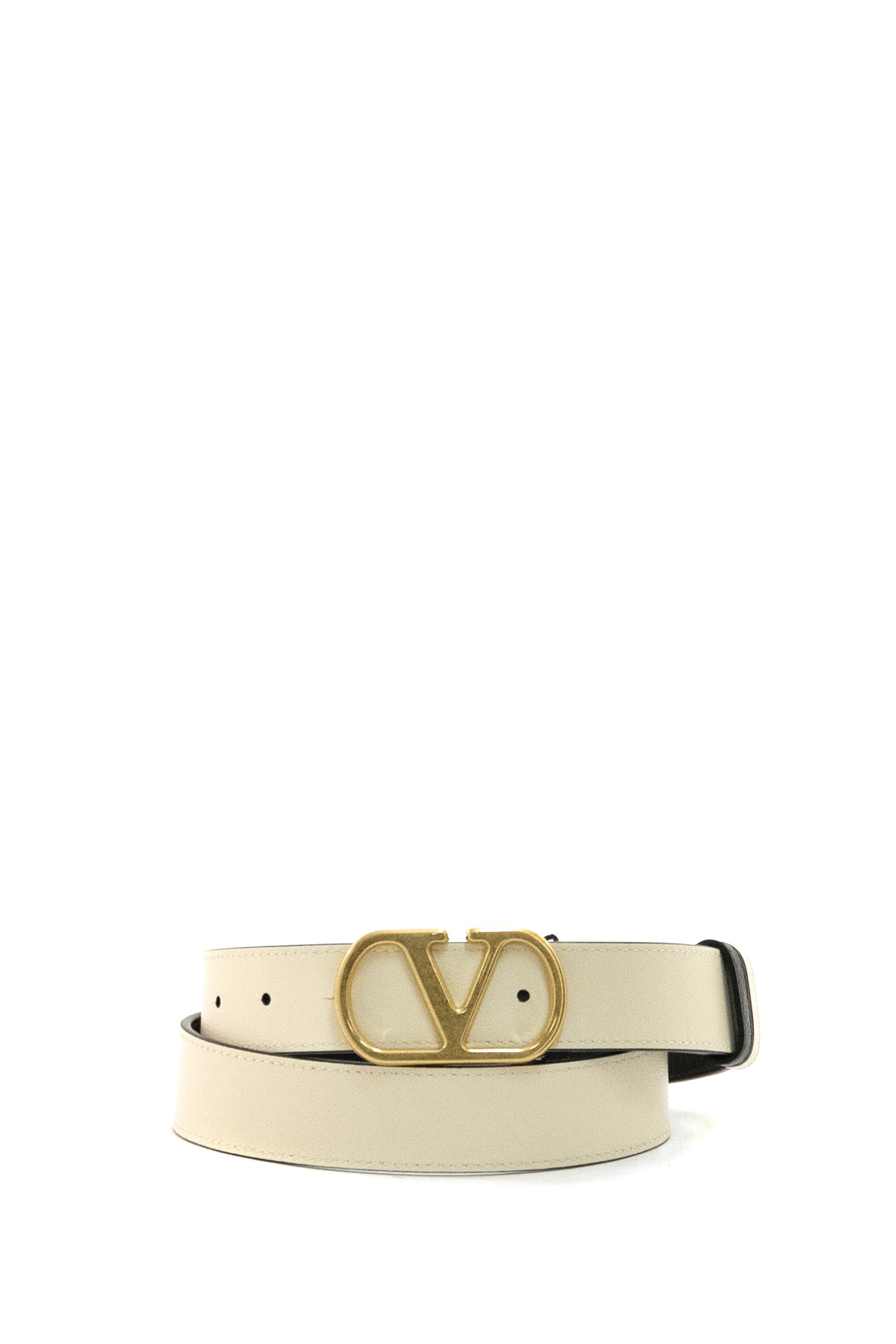 Cintura Reversibile Vlogo Signature in Vitello<BR/> 8W0T0SQ3IYR DVX VALENTINO GARAVANI 