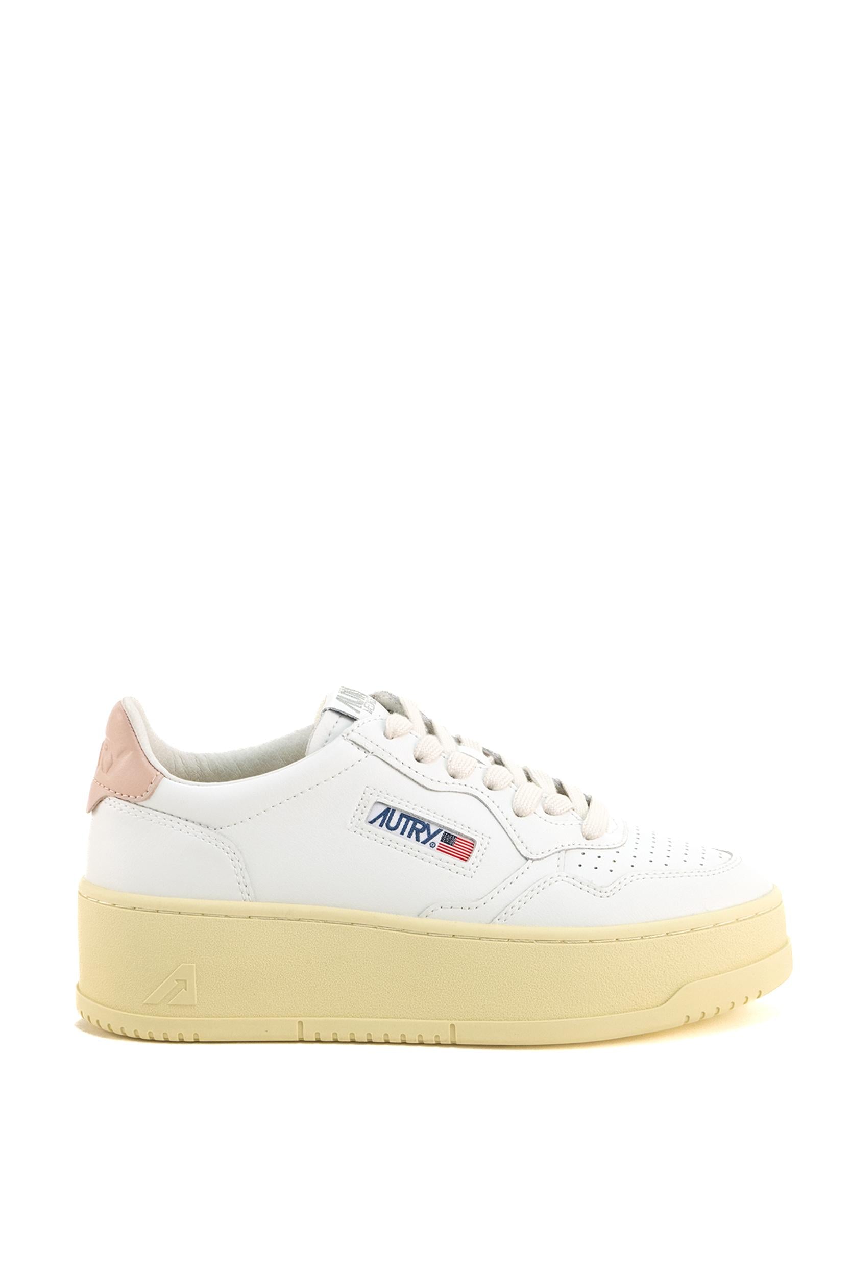Sneakers Medalist Platform<BR/> PTLW LL80 WHT/POWDER AUTRY 
