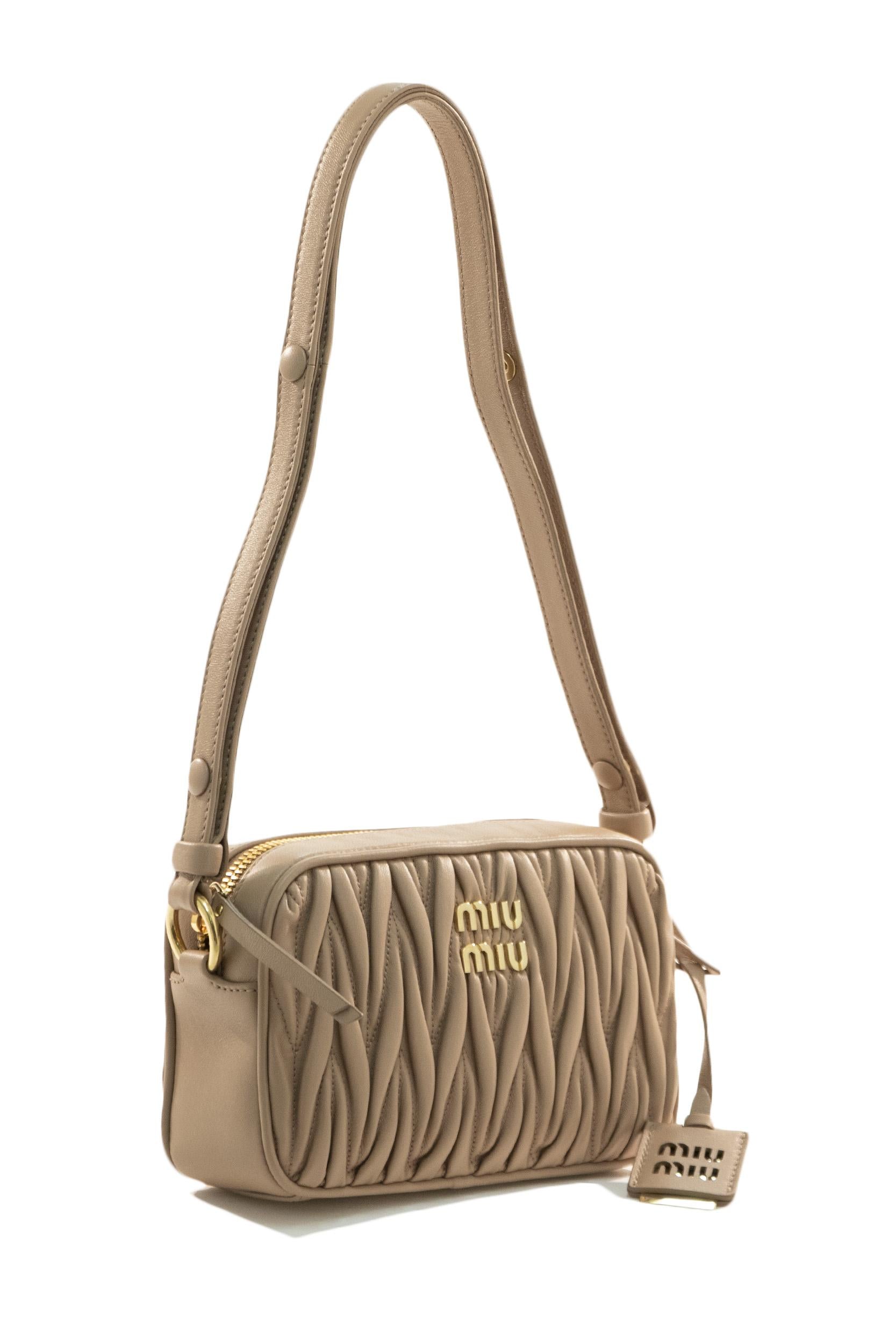 Borsa a tracolla <BR/> 5BH118 V WOM N88 F0770 MIU MIU 