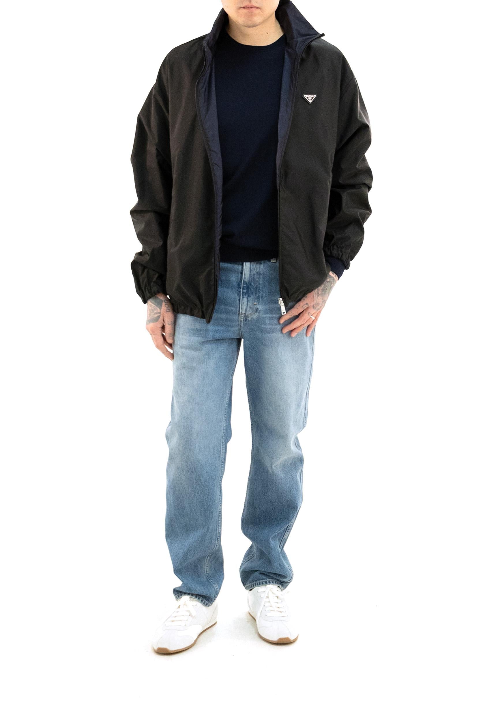 Giubbotto reversibile in Re-Nylon <BR/> SGD131 S OOO 1WQ9 F0D9M PRADA 