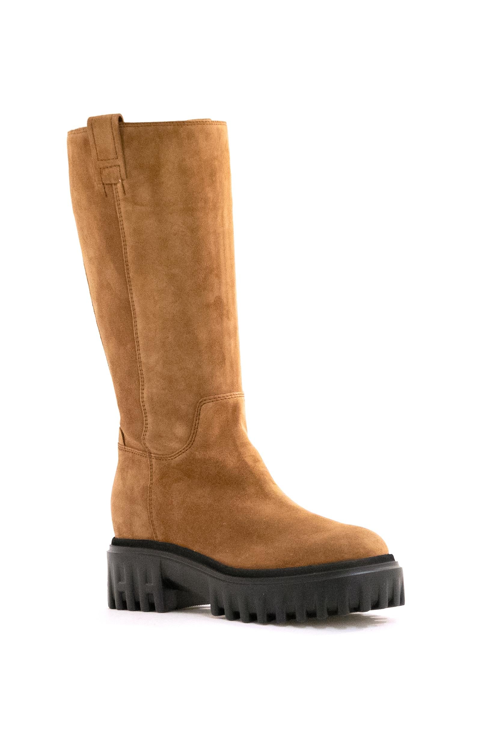 HOGAN Stivali in suede marrone chiaro<BR/> HXW7000FV40BYE S609 HOGAN 