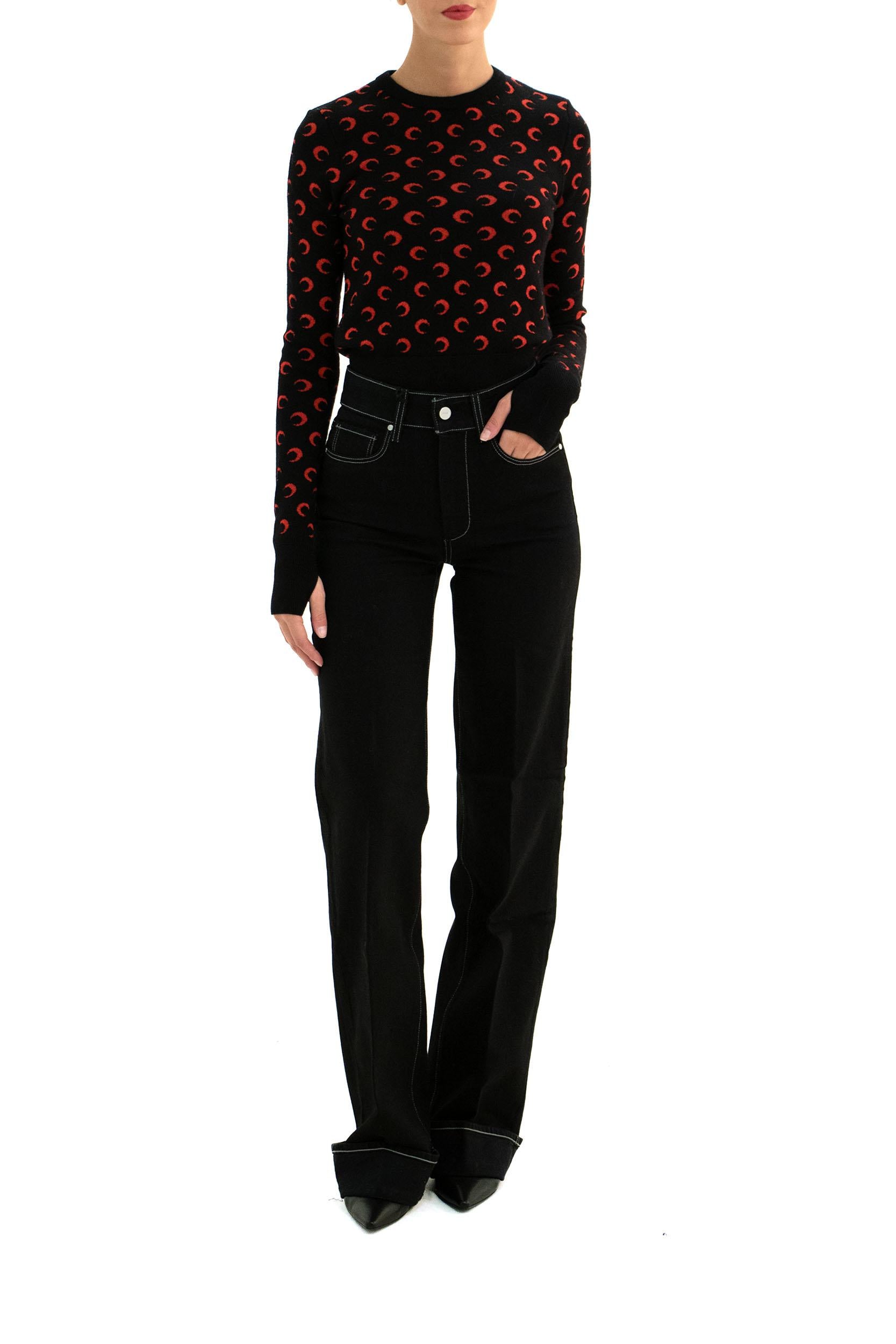 Pullover<BR/> WTK014A CKNI0033 BK99 MARINE SERRE 
