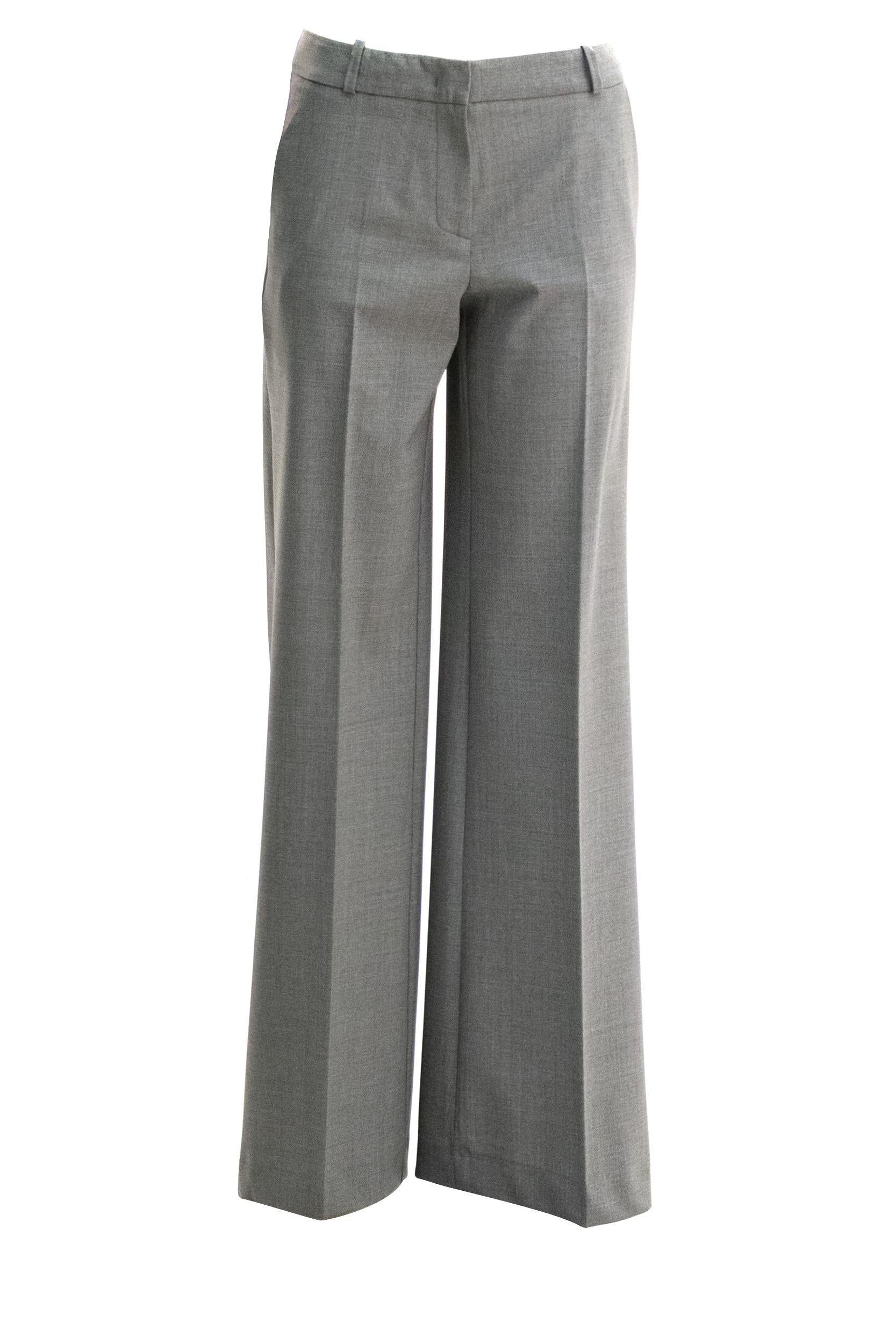 Pantaloni in lana di colore grigio<BR/> KP282ST4037 628 KILTIE 