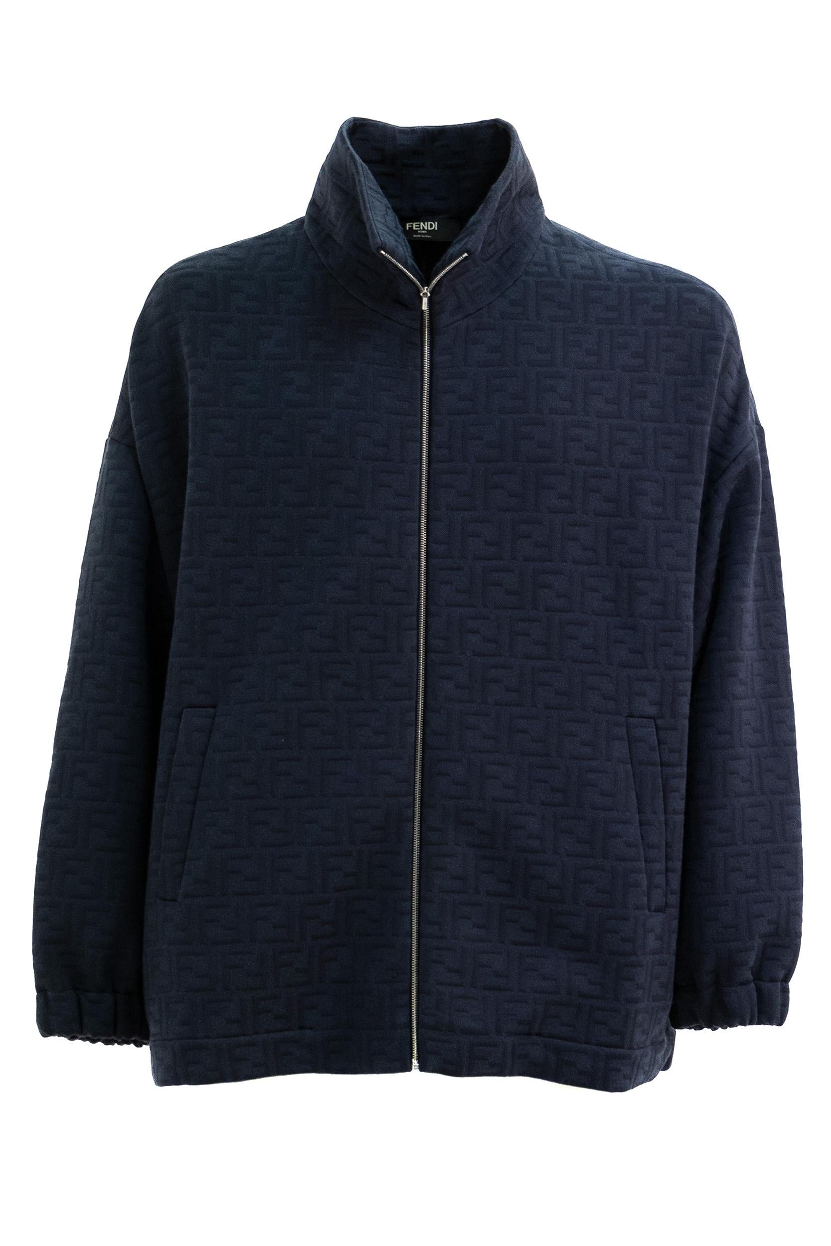 Felpa<BR/> FAF743 AU8O F1H3O FENDI 
