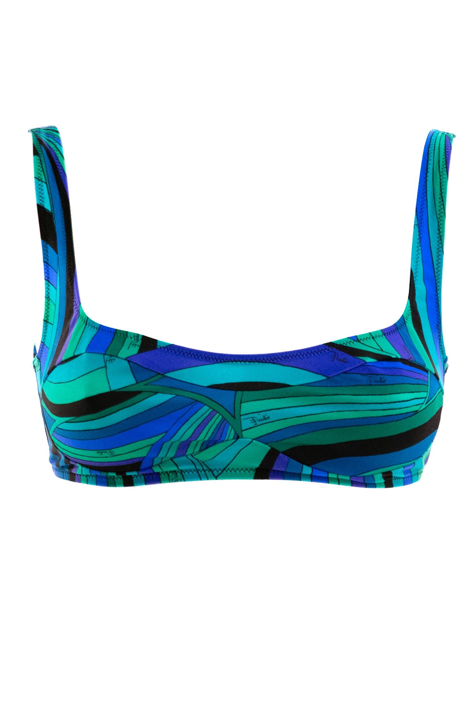 Top Bikini<BR/> 5HMX11 5H855 060 EMILIO PUCCI 