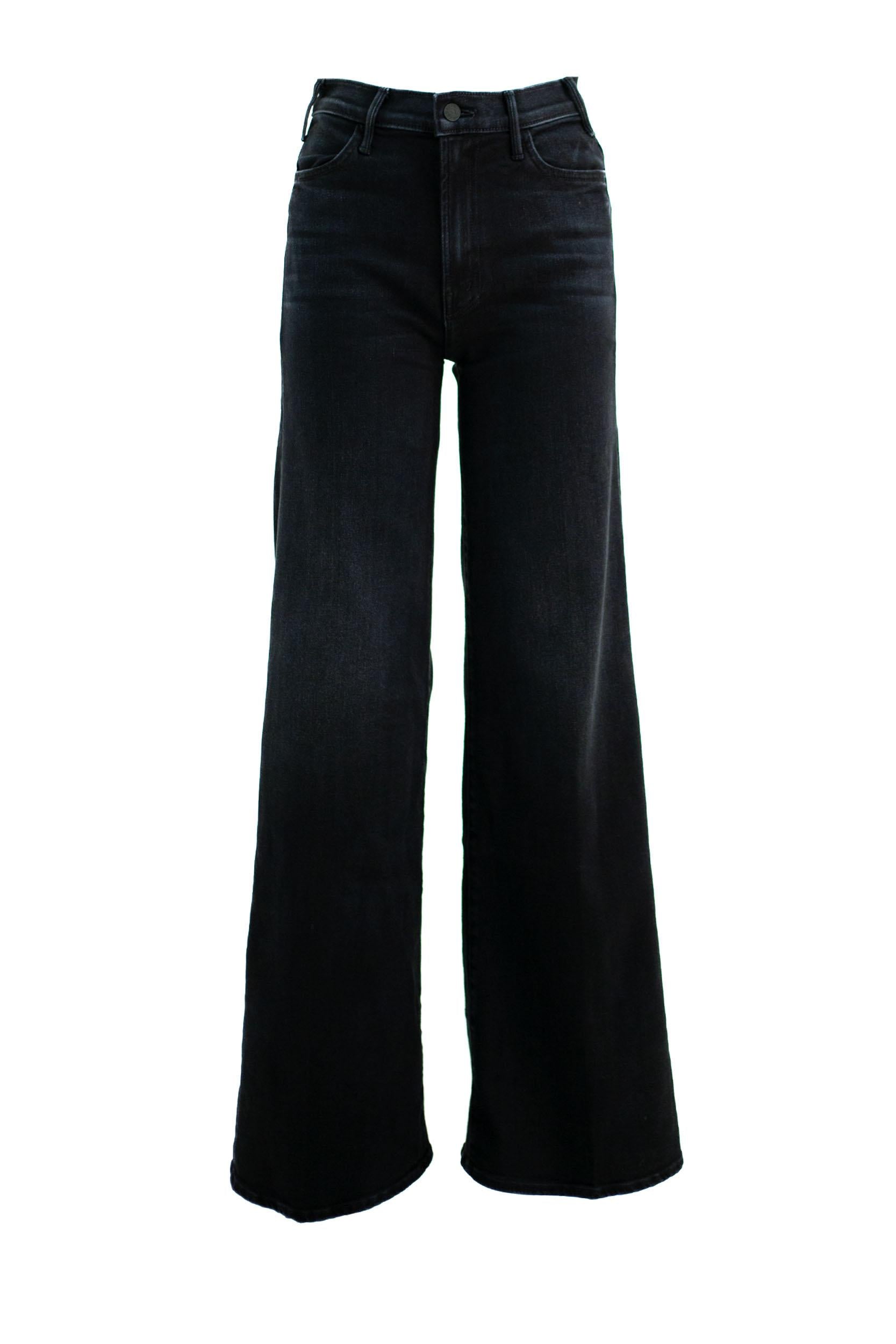 Jeans nero<BR/> 10407-965/A ENT MOTHER 