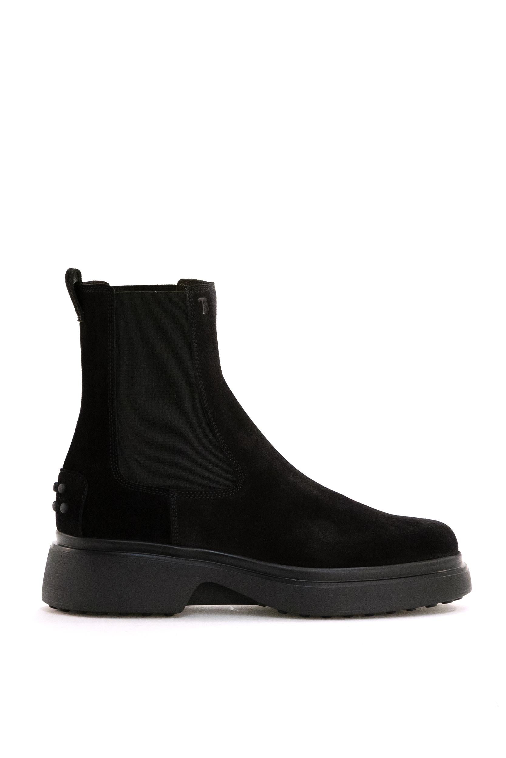 Stivaletti chelsea<BR/> XXW74L0JK20RE0 B999 TOD'S 