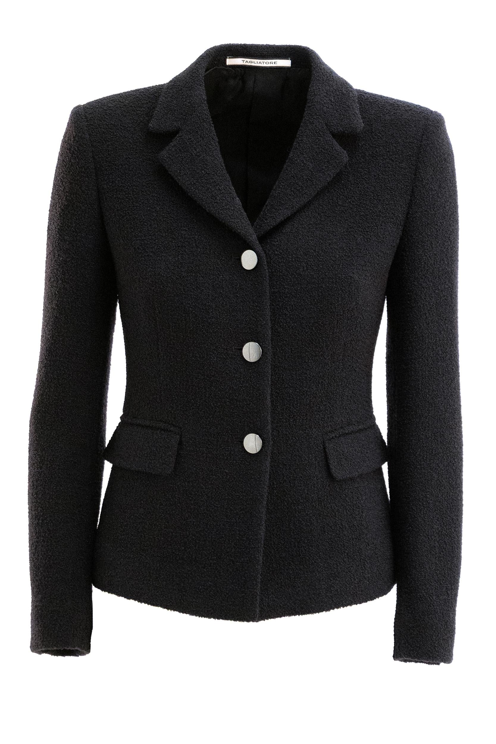 Giacca in Bouclé<BR/> DARIA 160048U N1168 TAGLIATORE 