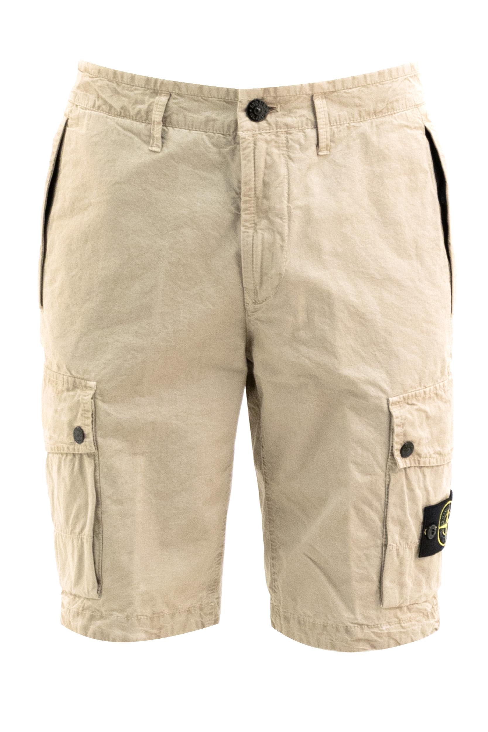 Shorts Cargo in Cotone<BR/> L1S15L100019 S00WA V019A STONE ISLAND 