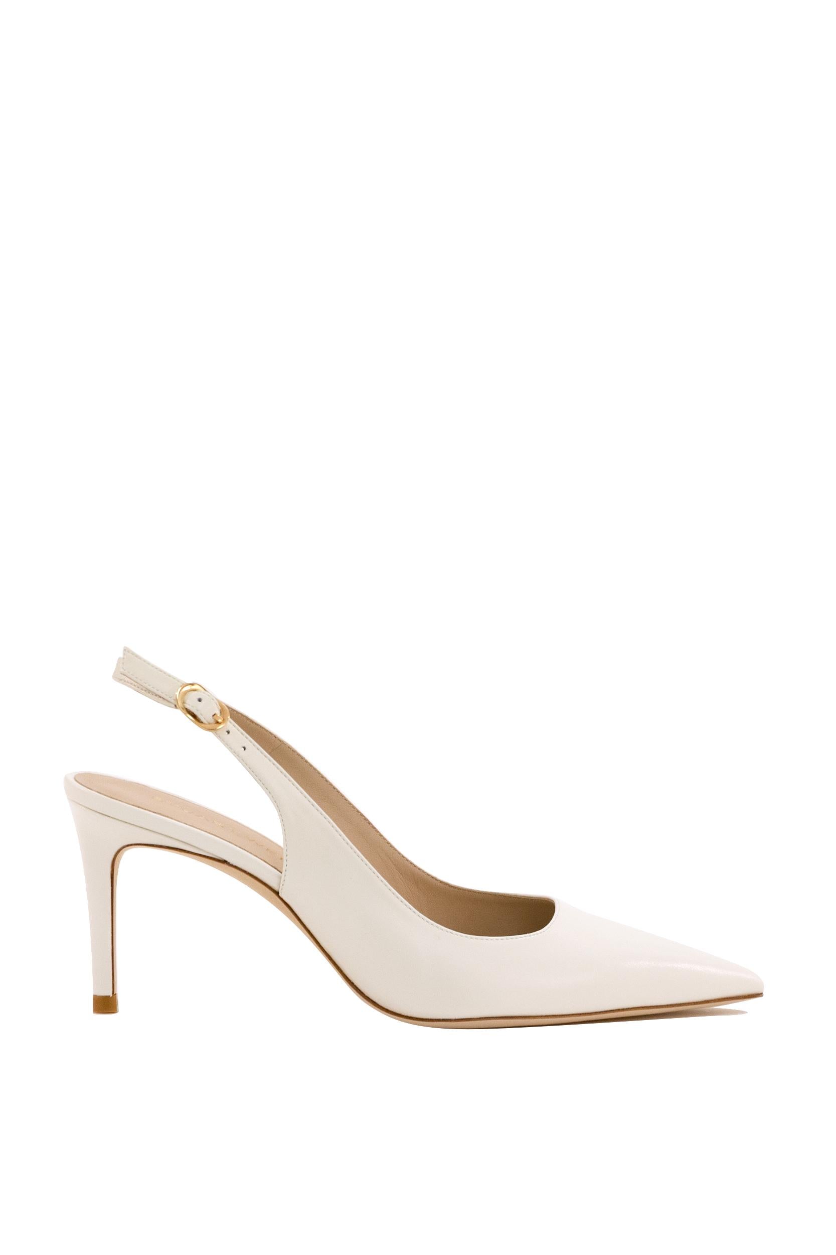 Slingback Stuart Power<BR/> STUART POWER CREAM STUART WEITZMAN 