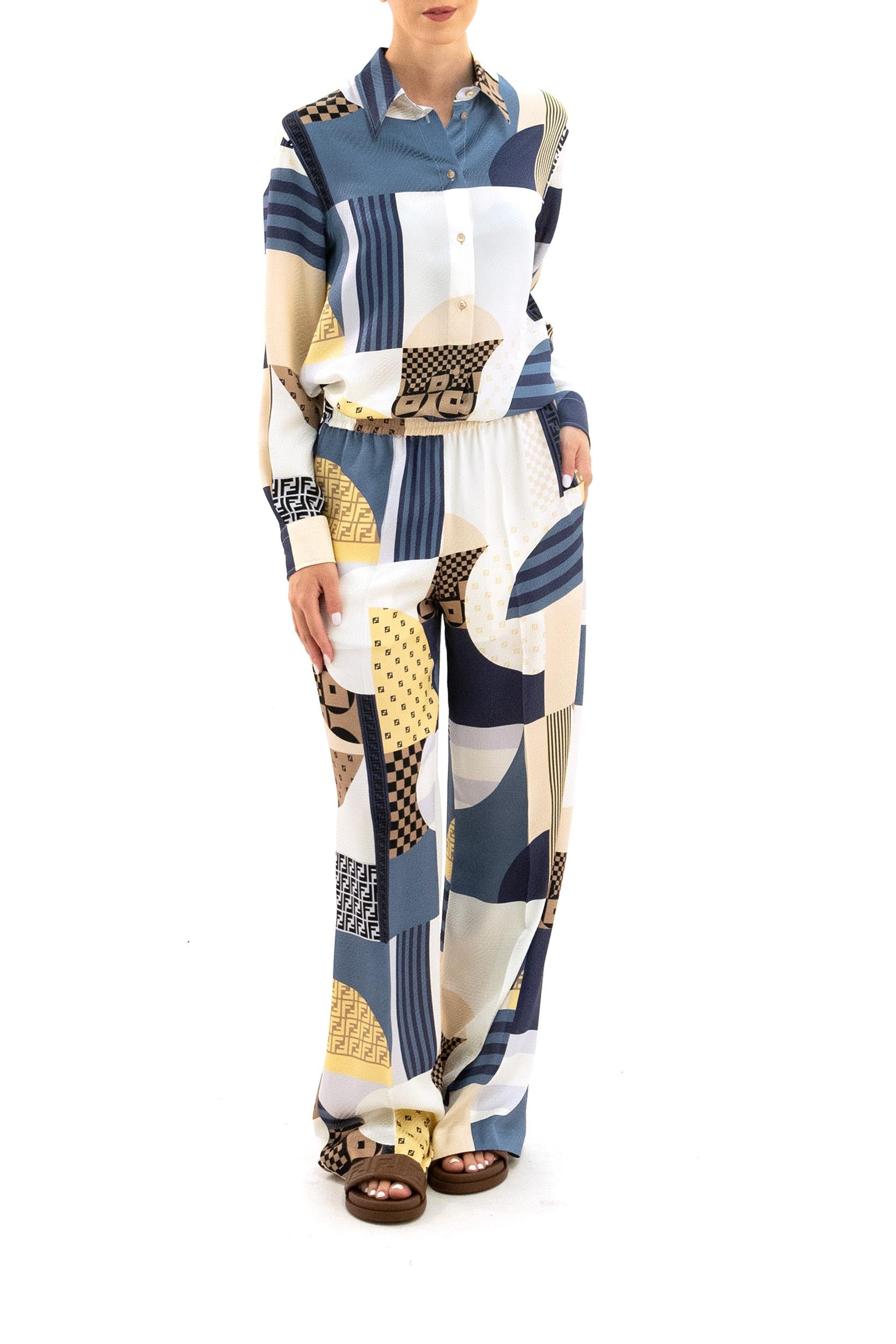 Camicia<BR/> FS8274 AUQM F1SAT FENDI 