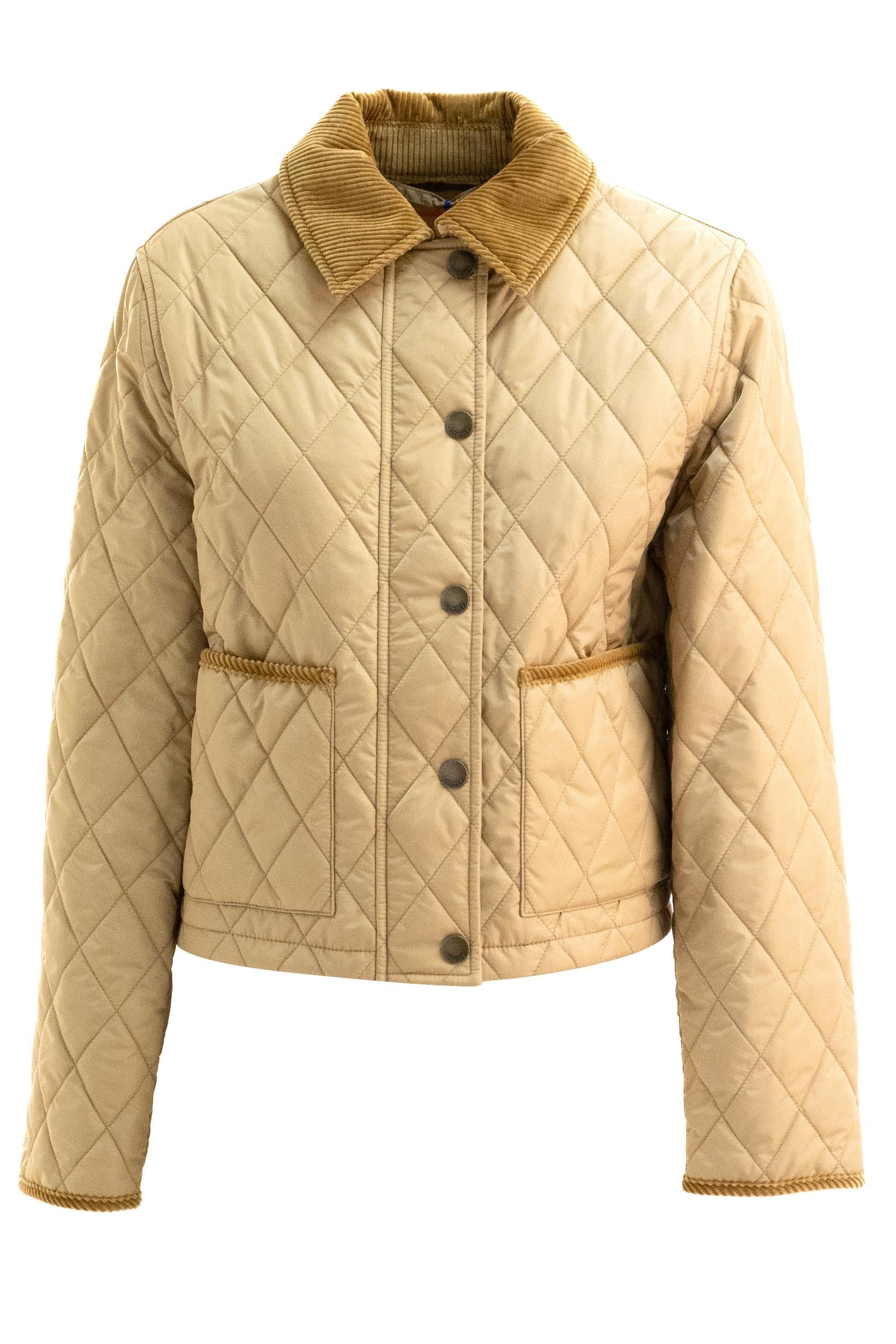 Giacca <BR/> 8107466 FLAX/SAND BURBERRY 