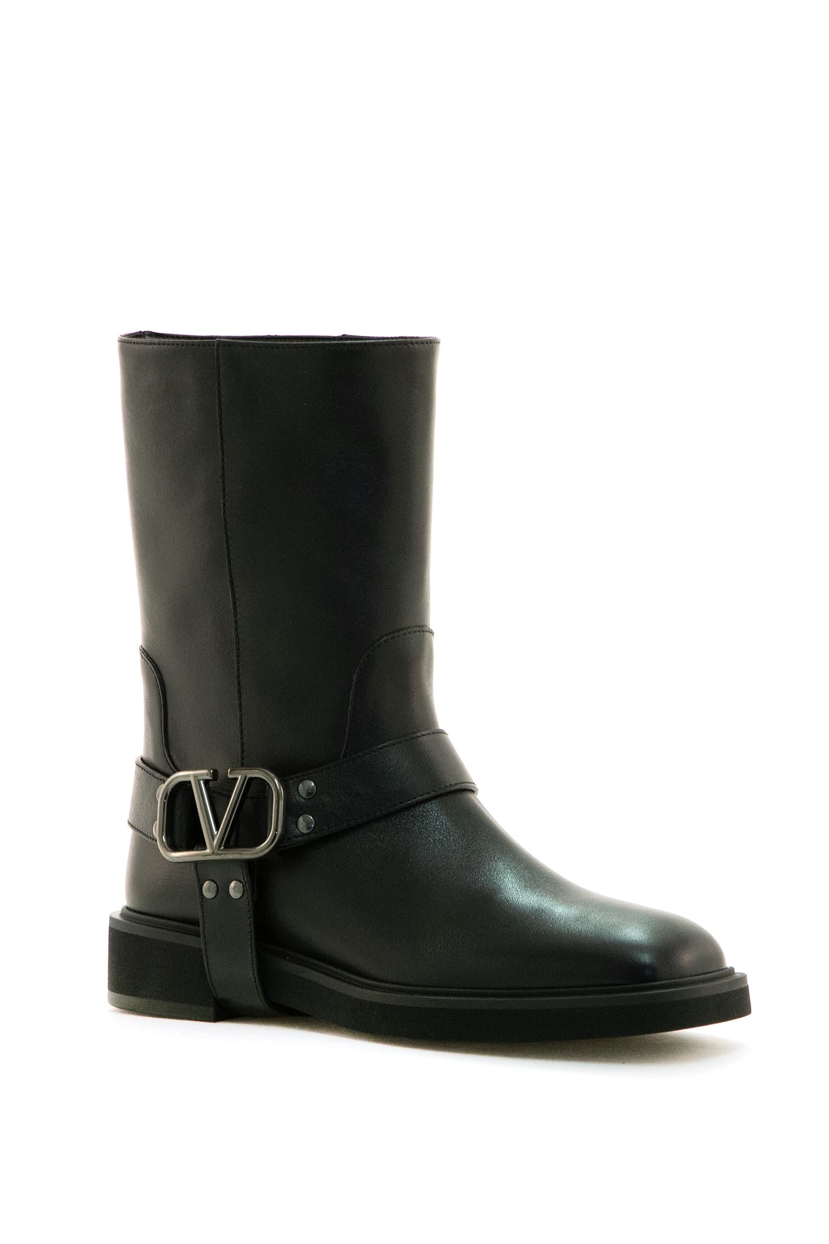 Stivaletti VLogo Signature<BR/> 5W2S0JK6KZS 0NO VALENTINO GARAVANI 