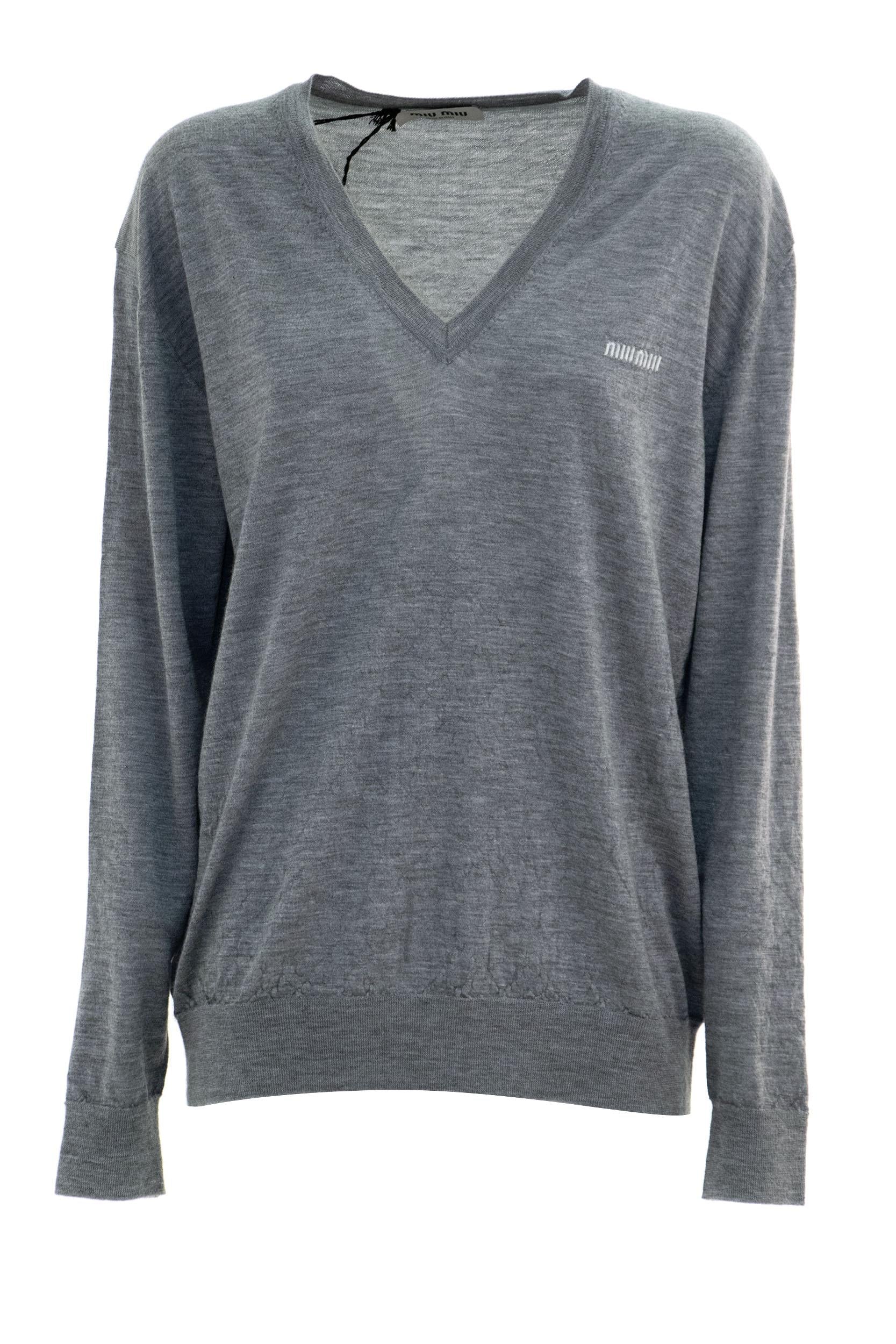 Pullover<BR/> MML931 S OOO 14VT F0031 MIU MIU 