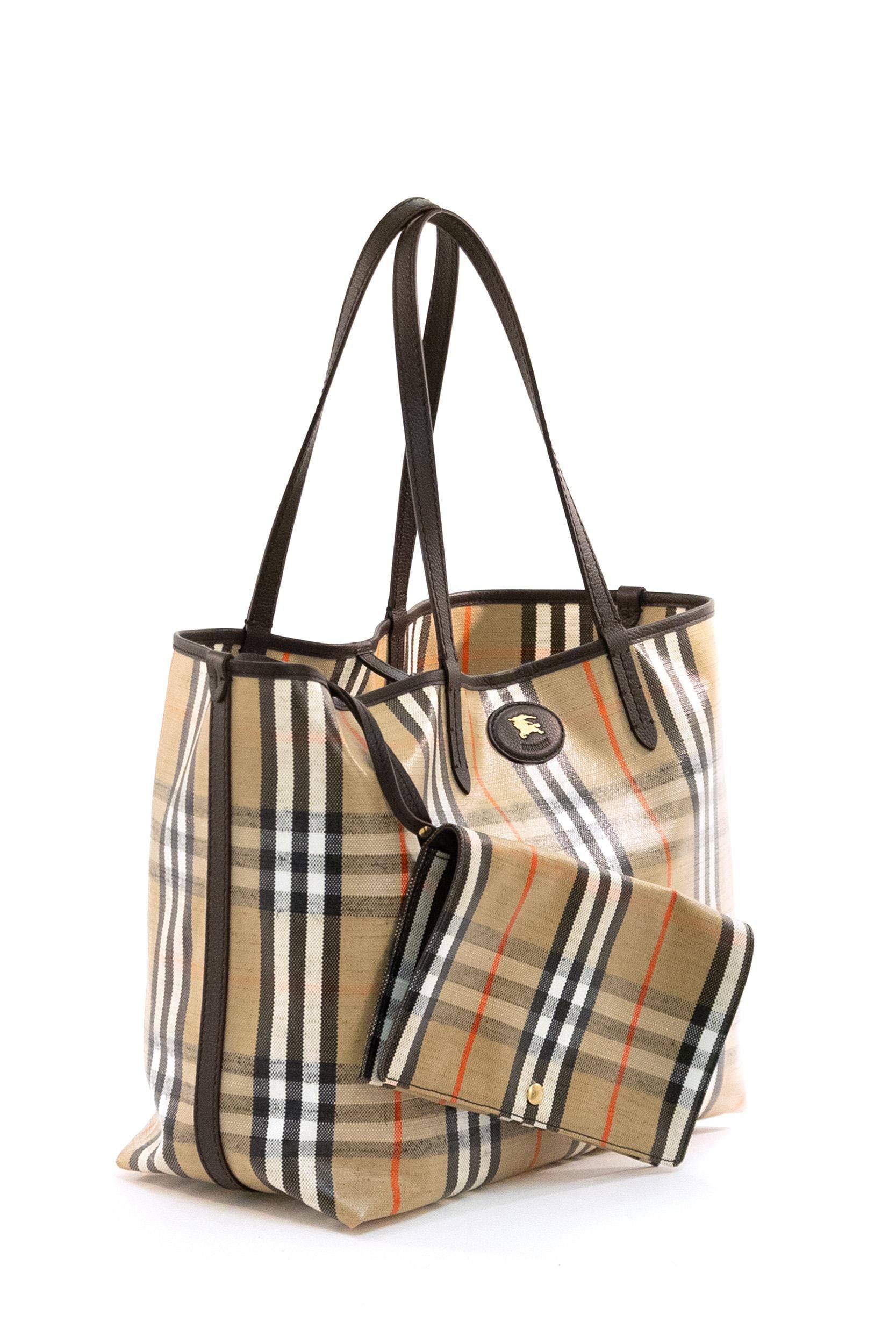 Borsa Tote Highlands <BR/> 8112222 SAND BURBERRY 