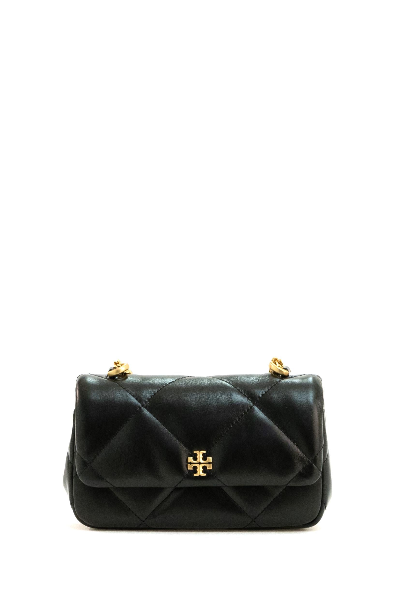 Borsa Kira mini in pelle trapuntata di colore nero. 154710 001 TORY BURCH 