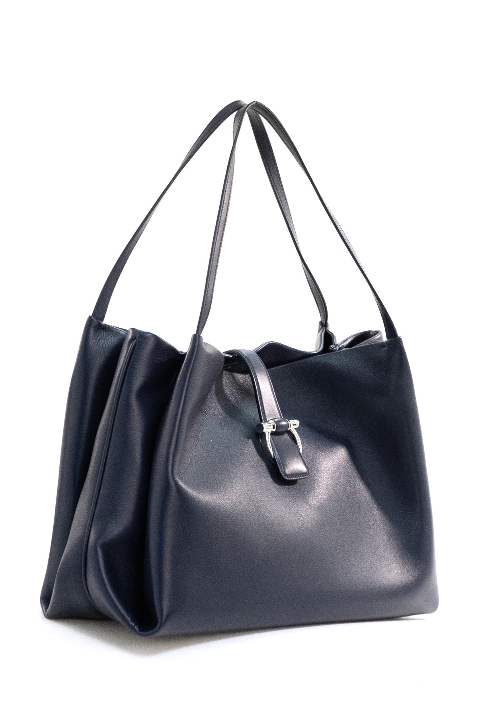 FERRAGAMO Borsa Tote blu<BR/> 219804 0785176 NAVY FERRAGAMO 