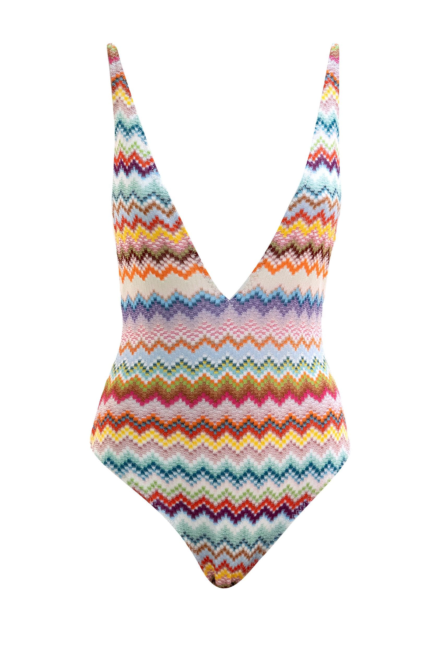Costume Intero in Viscosa Lamé<BR/> MC22SP03-BR014F SM9WV MISSONI 
