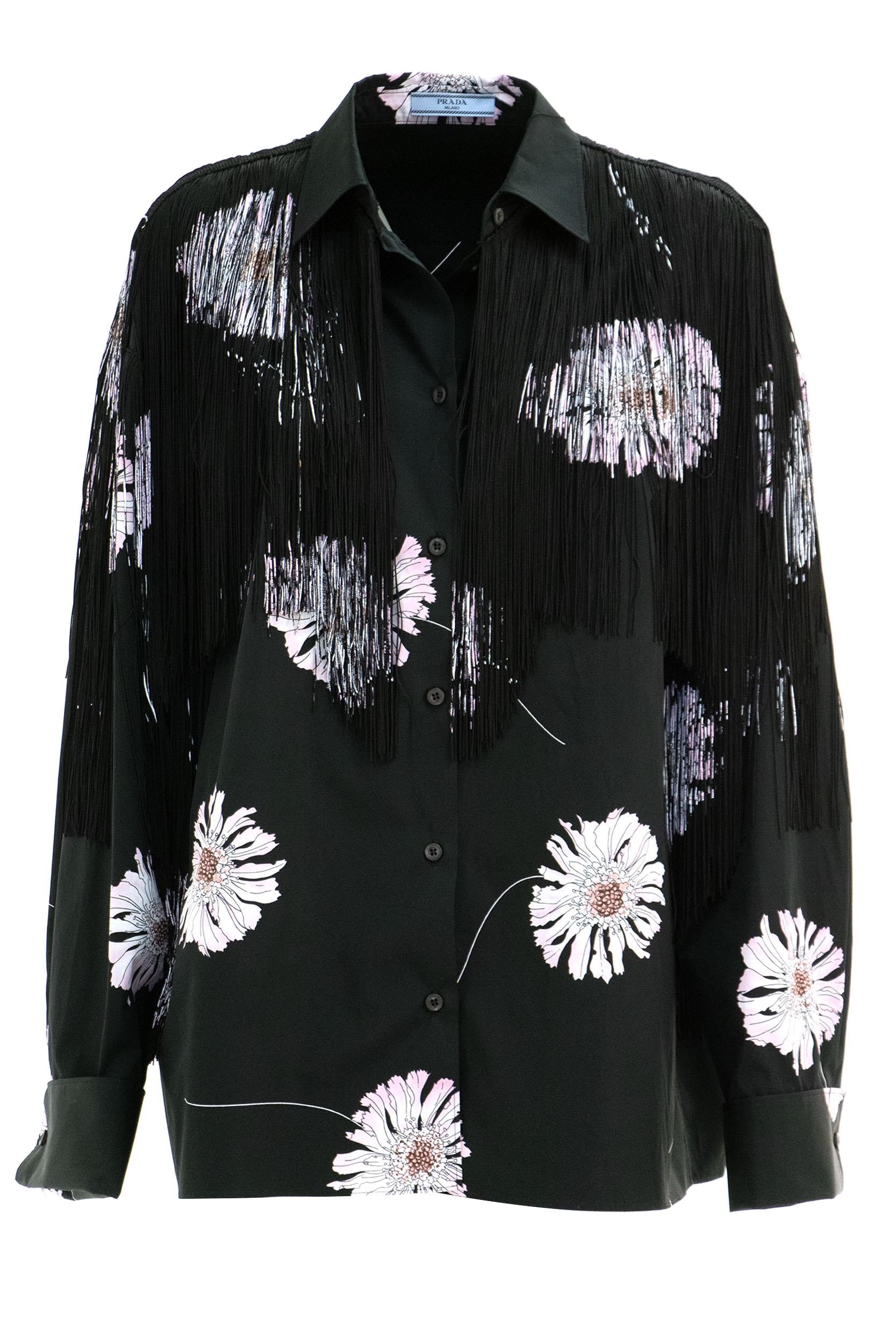 Camicia<BR/> P418H S OOO 14YO F0028 PRADA 