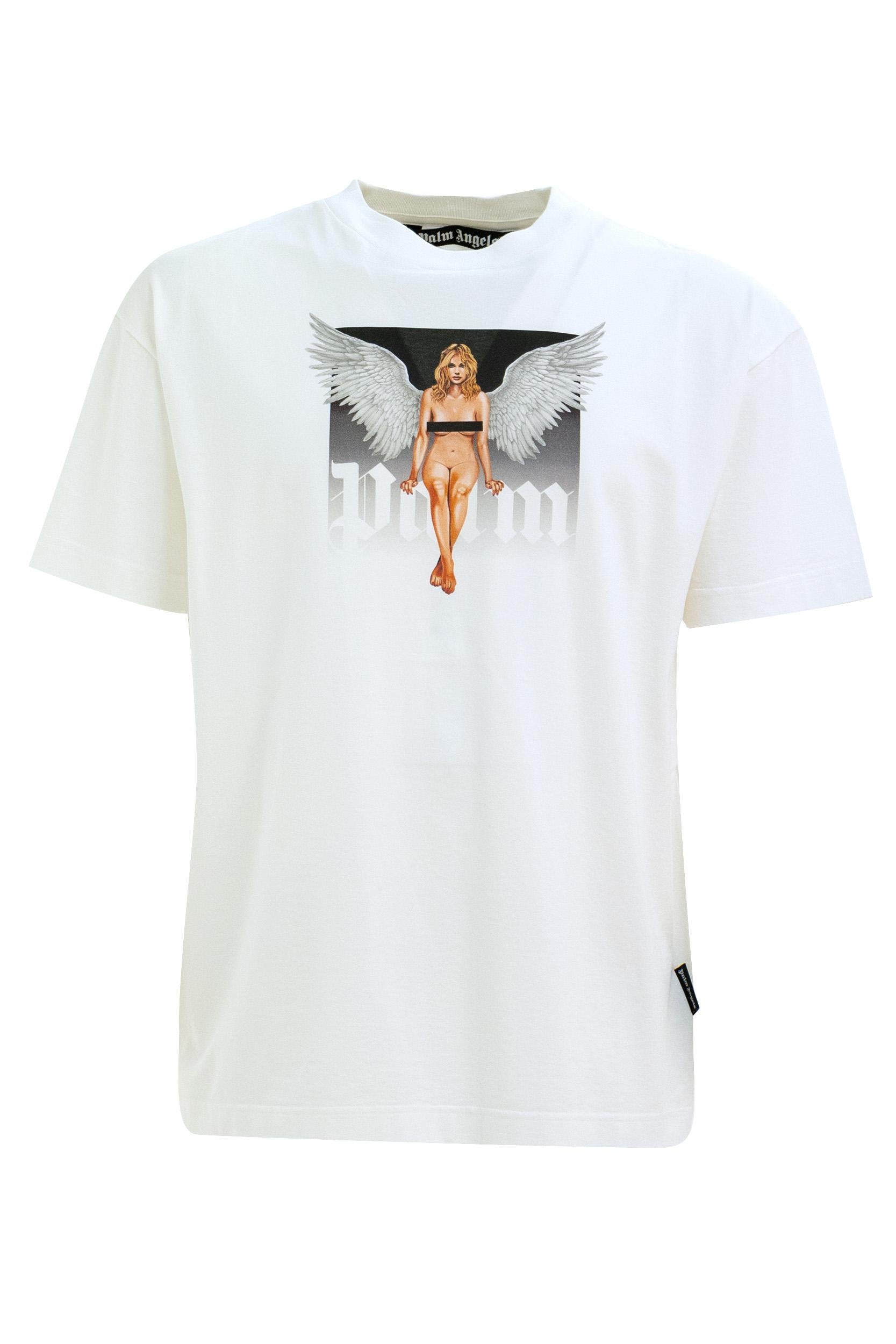 T-shirt PMAA001S25JER00A 0310 PALM ANGELS 