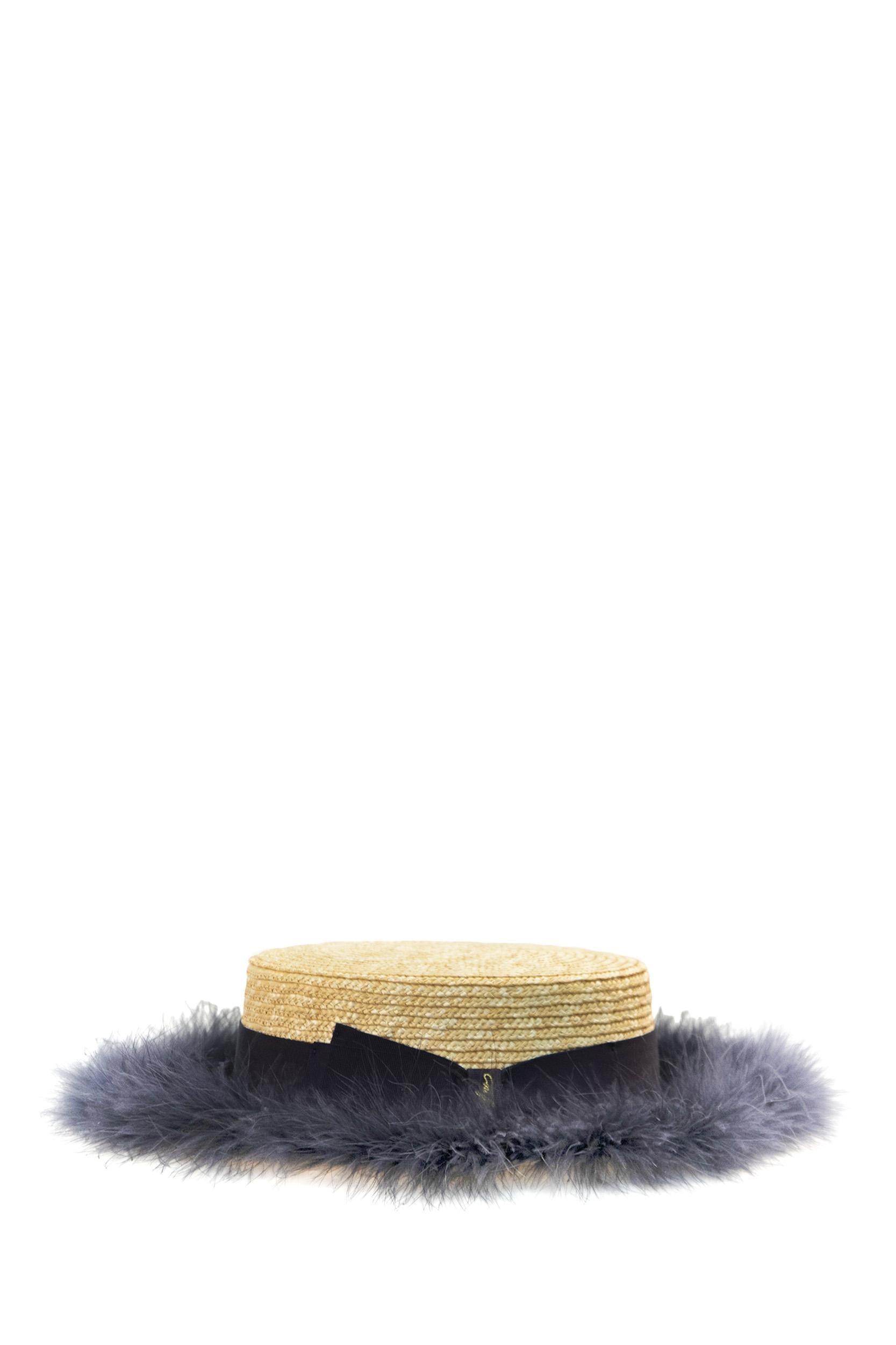 Cappello in Rafia<BR/> 233035 0013 BORSALINO 