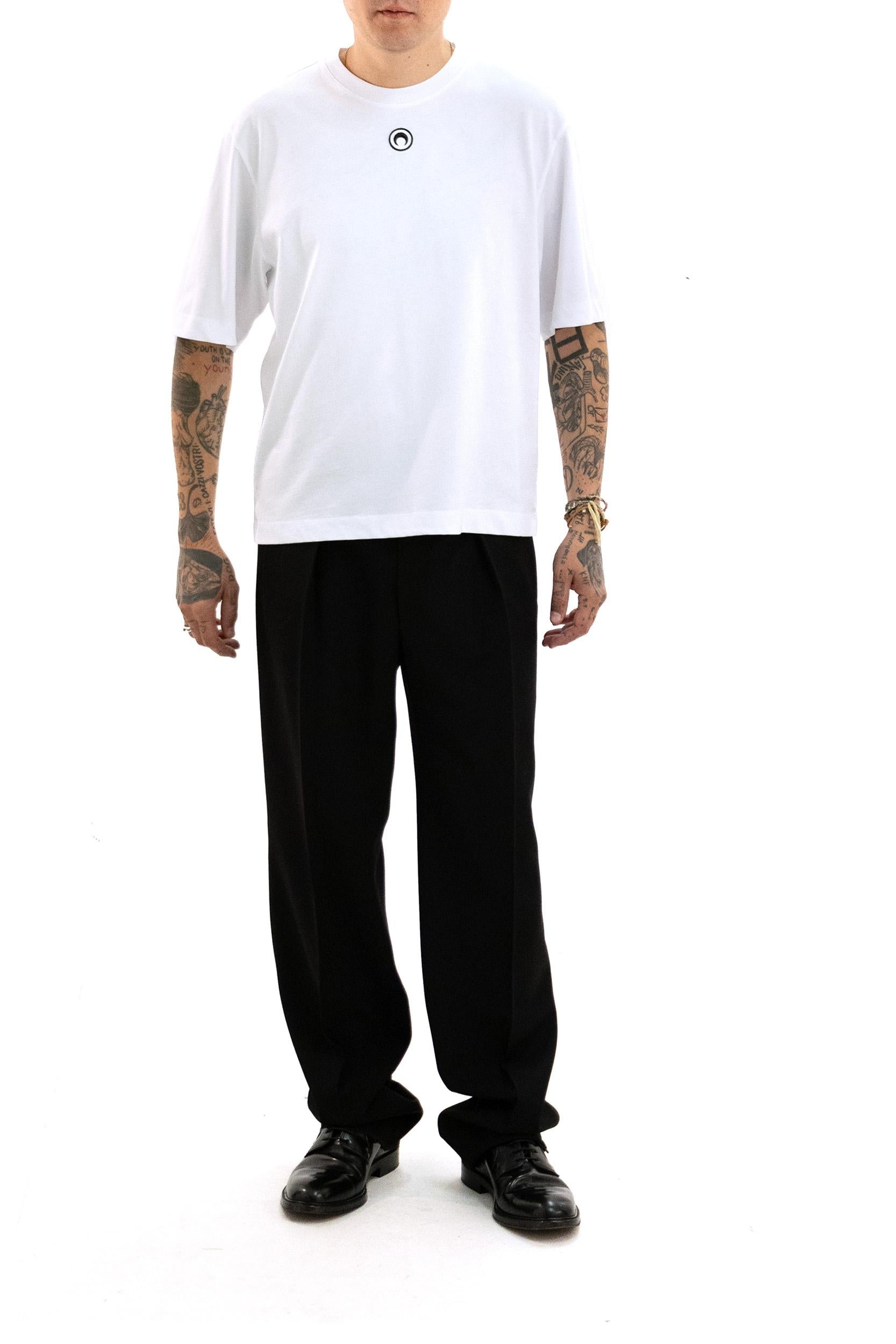 T-shirt<BR/> MTT077B CJER0009 WH10 MARINE SERRE 