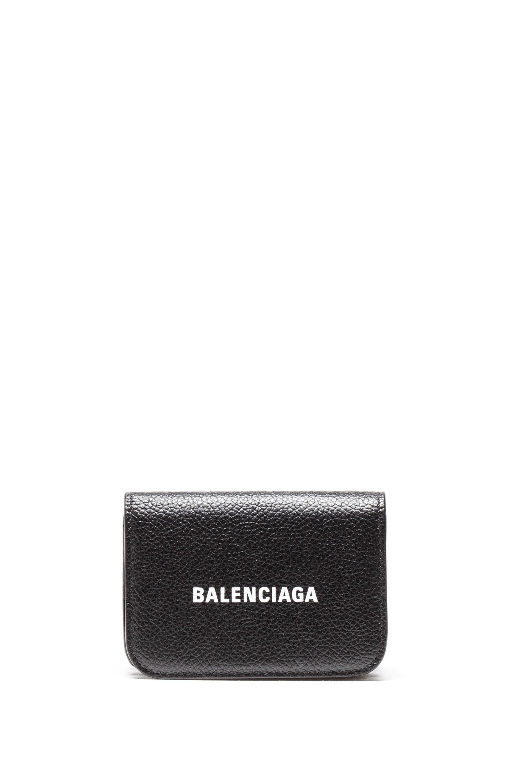 Mini Portafoglio in Pelle<BR/> 593813 1IZIM 1090 BALENCIAGA 