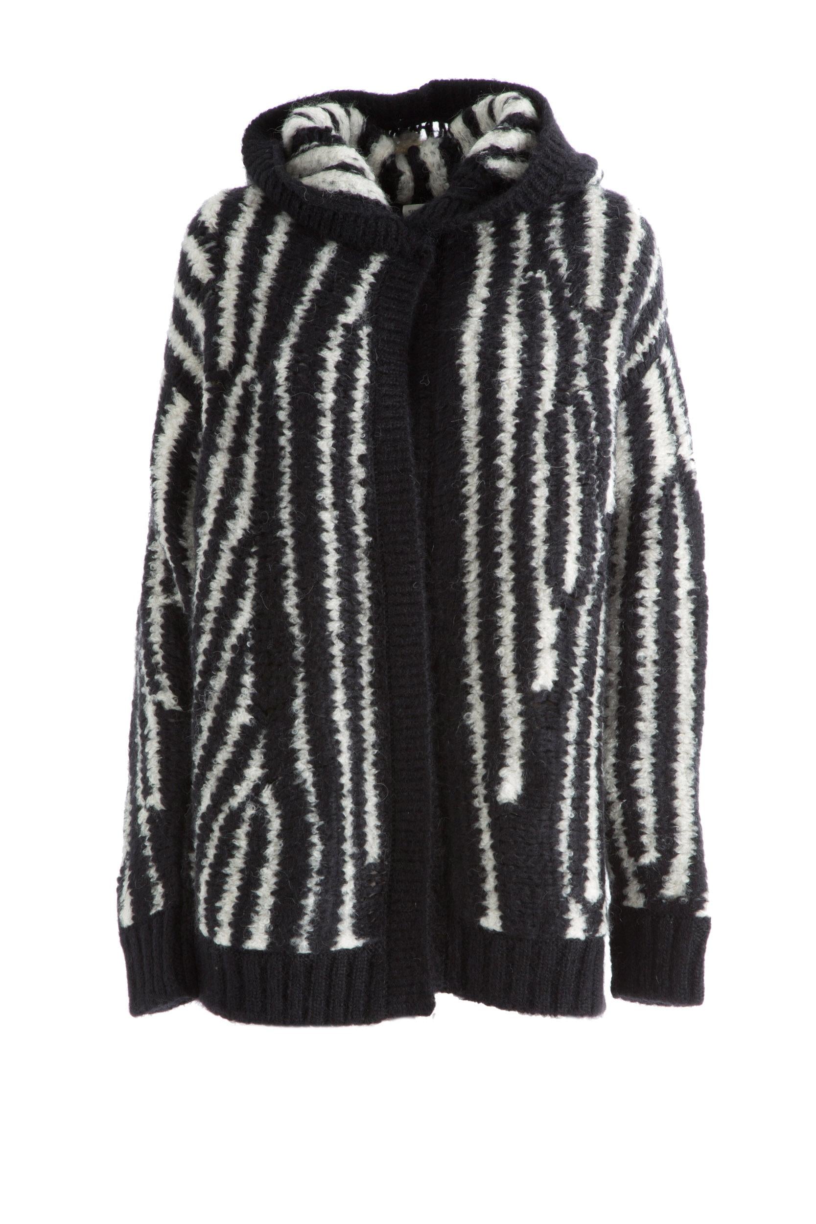 <BR/>SAINT LAURENT 593070 YAIZ2 Cardigan oversize<BR/> 593070 YAIZ2 1095 SAINT LAURENT 