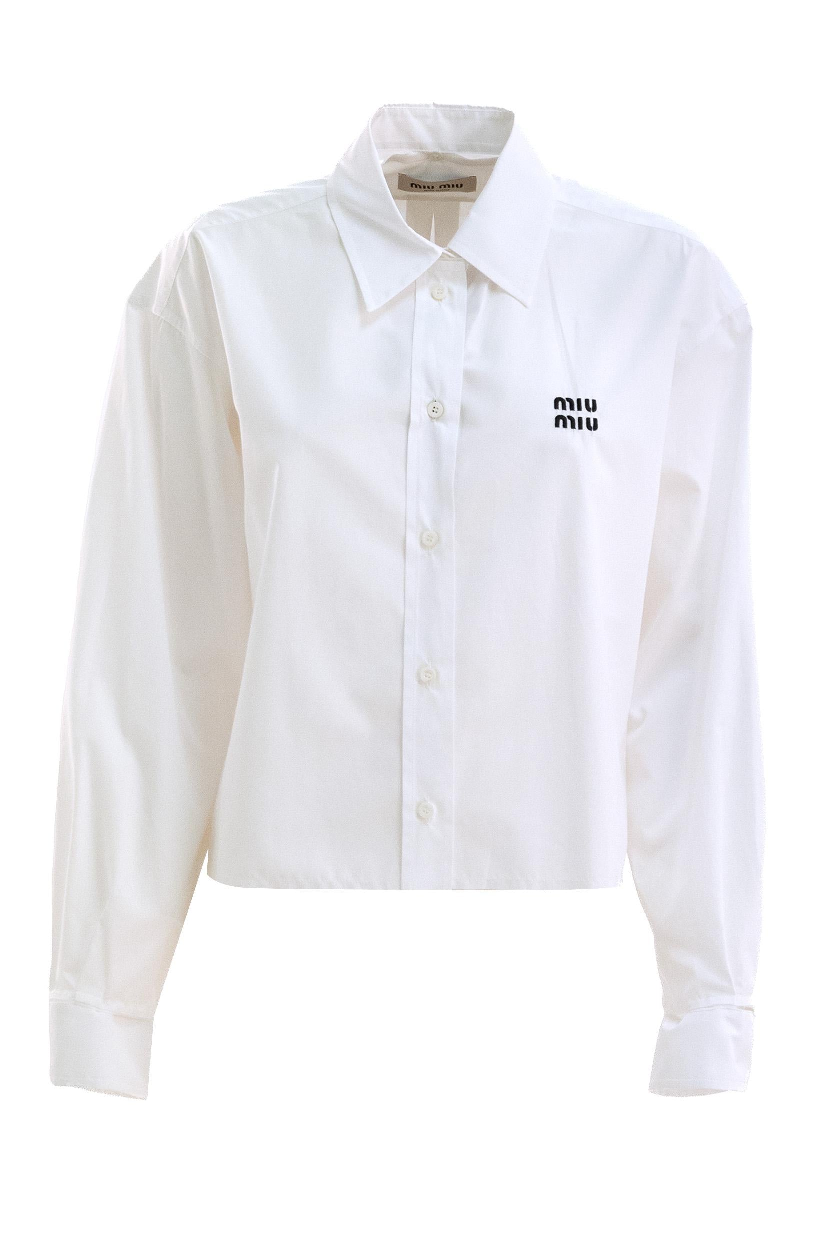 Camicia <BR/> MK1971 S OOO 10RG F0009 MIU MIU 