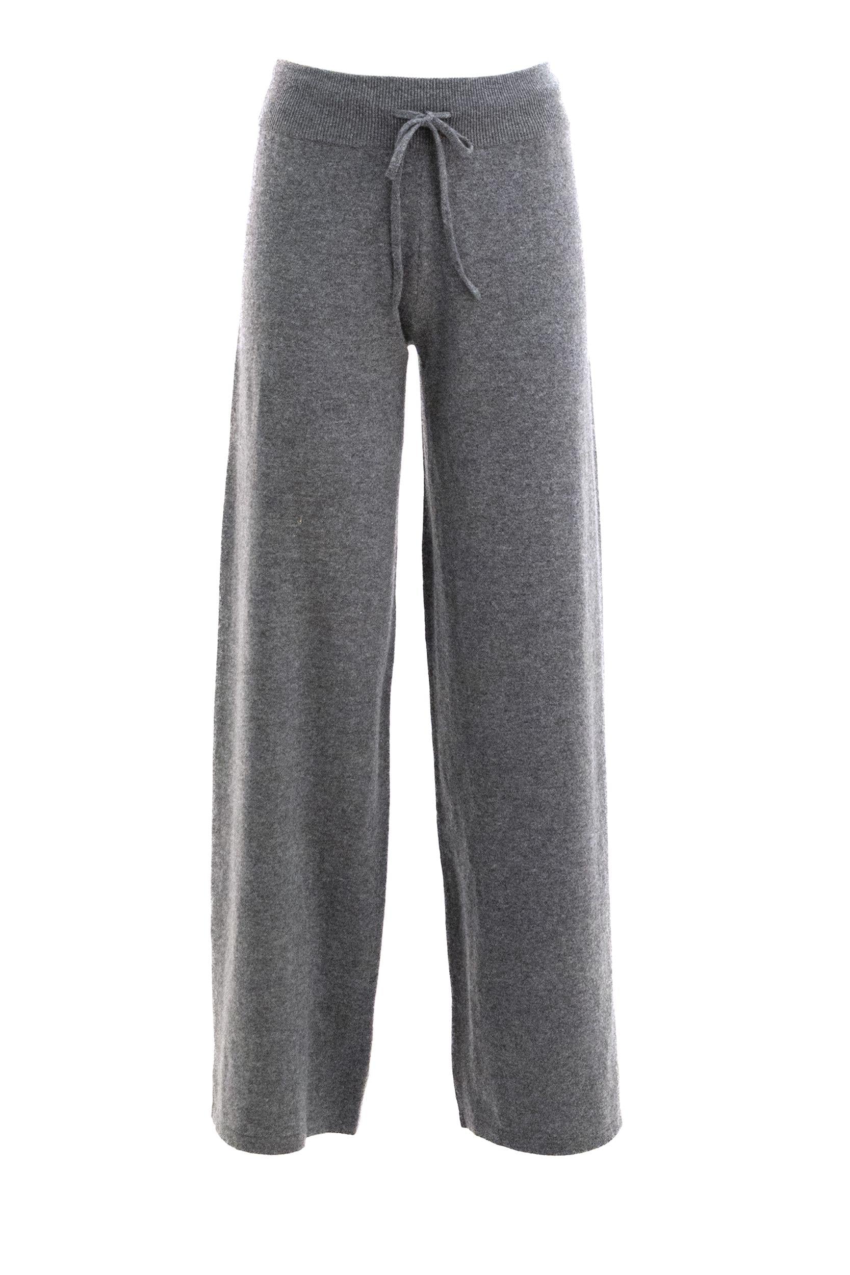Pantaloni The Sofi Cashmere Grigio<BR/> 202143 GRAPHITE LISA YANG 