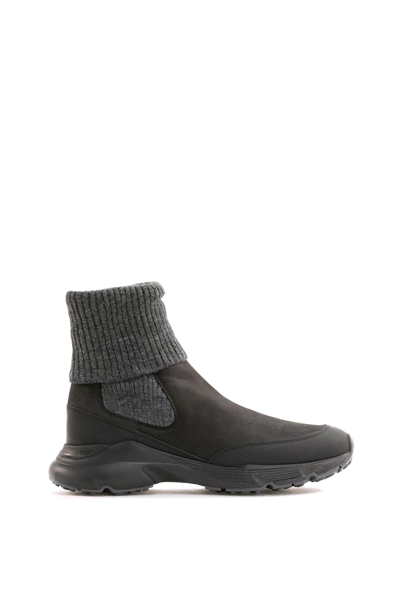 TOD'S Stivaletti Chelsea in nabuk di colore nero <BR/> XXW54C0JP30UMO YPT0 TOD'S 
