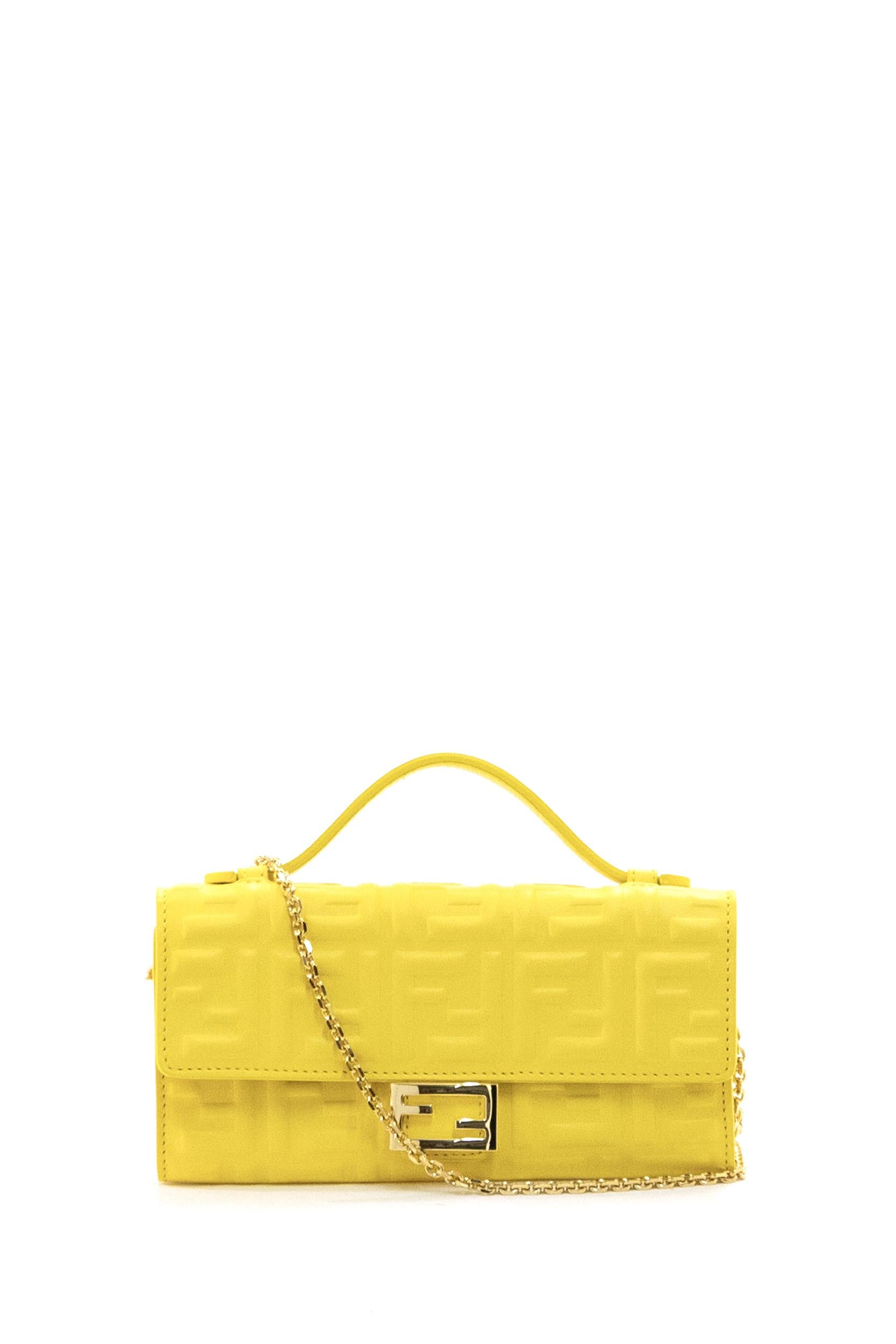 Portafoglio Continental in Nappa con Catena<BR/> 8M0565 AAJD F1TD0 FENDI 