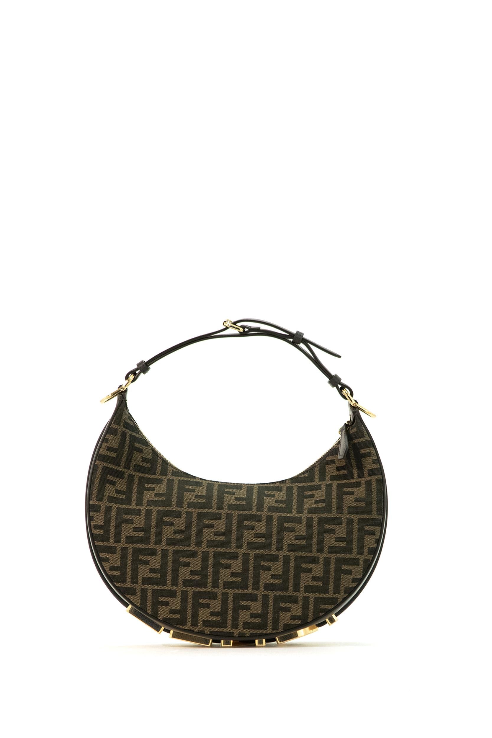 Borsa Fendigraphy Small marrone Cumini