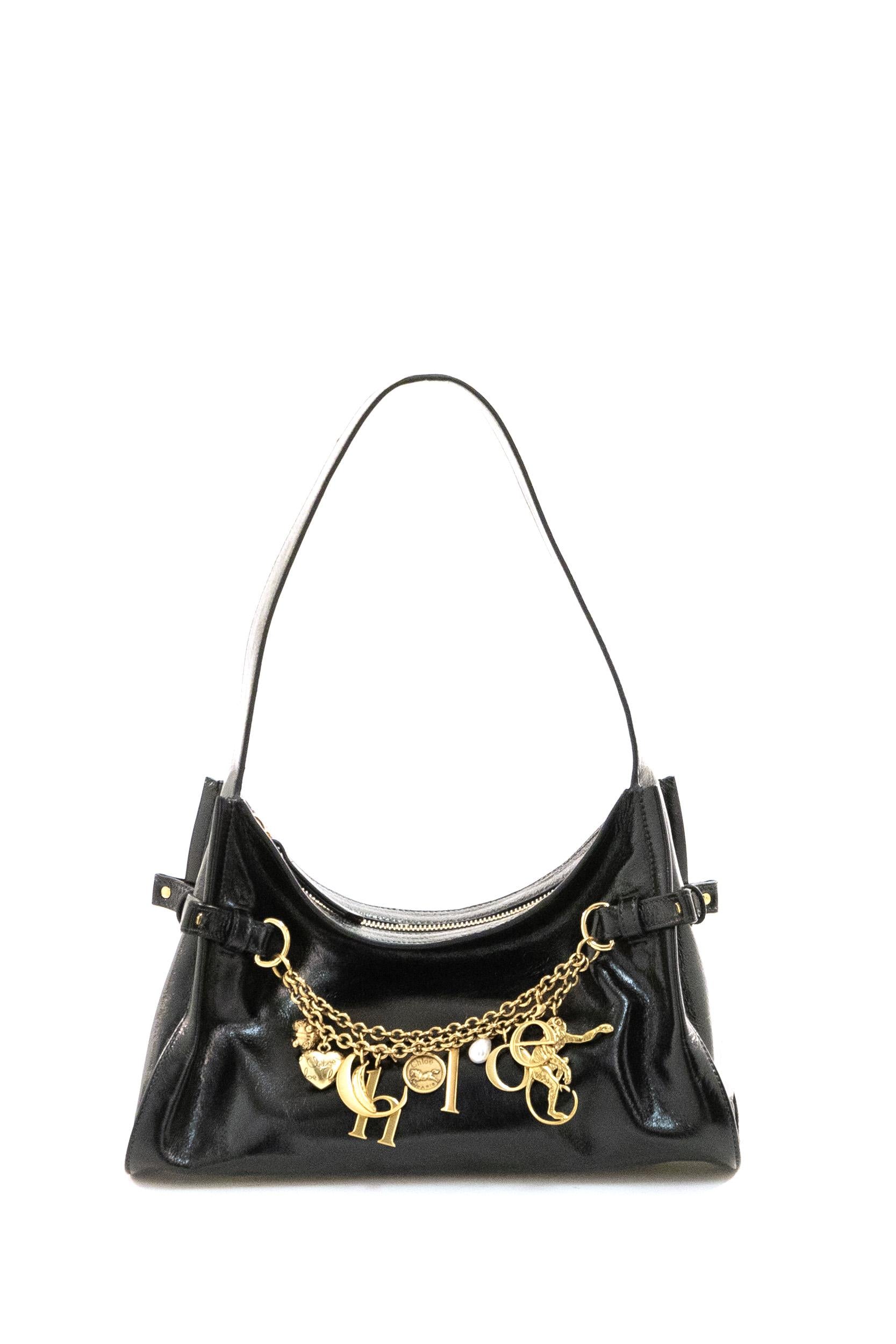 Borsa Chloé Charms <BR/> 25AS872P60 001 CHLOE' 