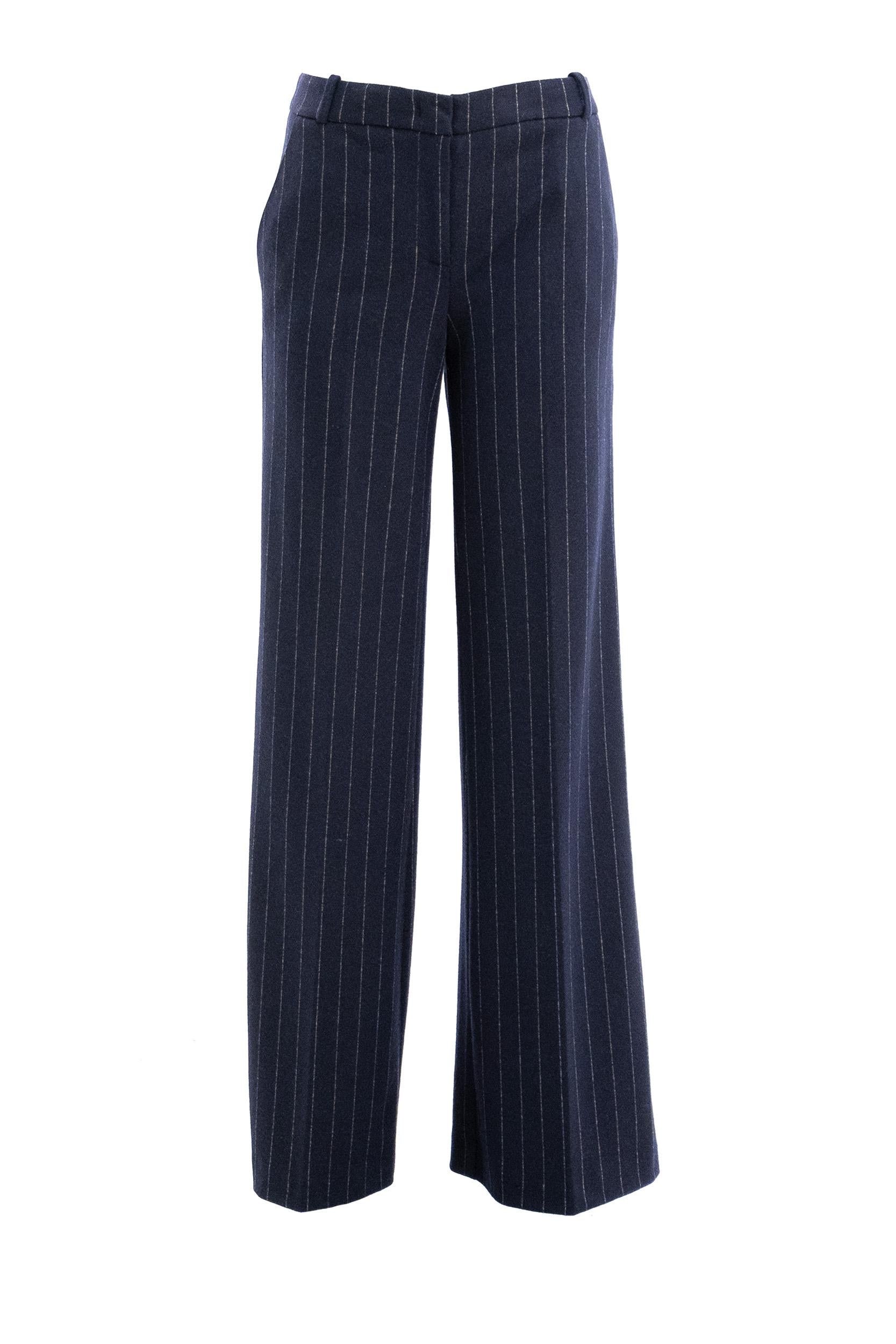 Pantaloni Gessati blu Kiltie<BR/> KP334ET5008 767 KILTIE 