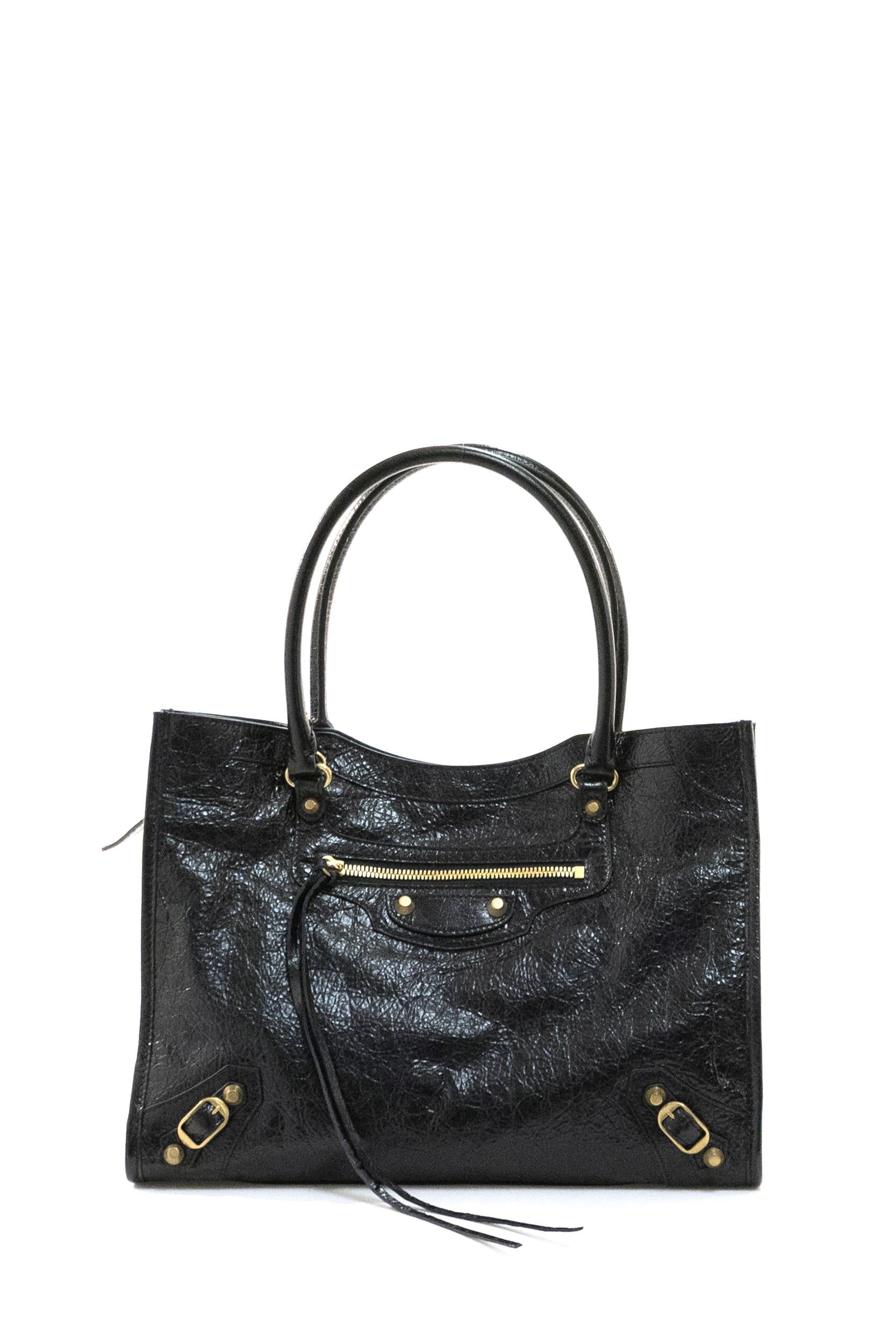 Borsa Le City in pelle Arena color nero<BR/> 852609 210F6 1000 BALENCIAGA 