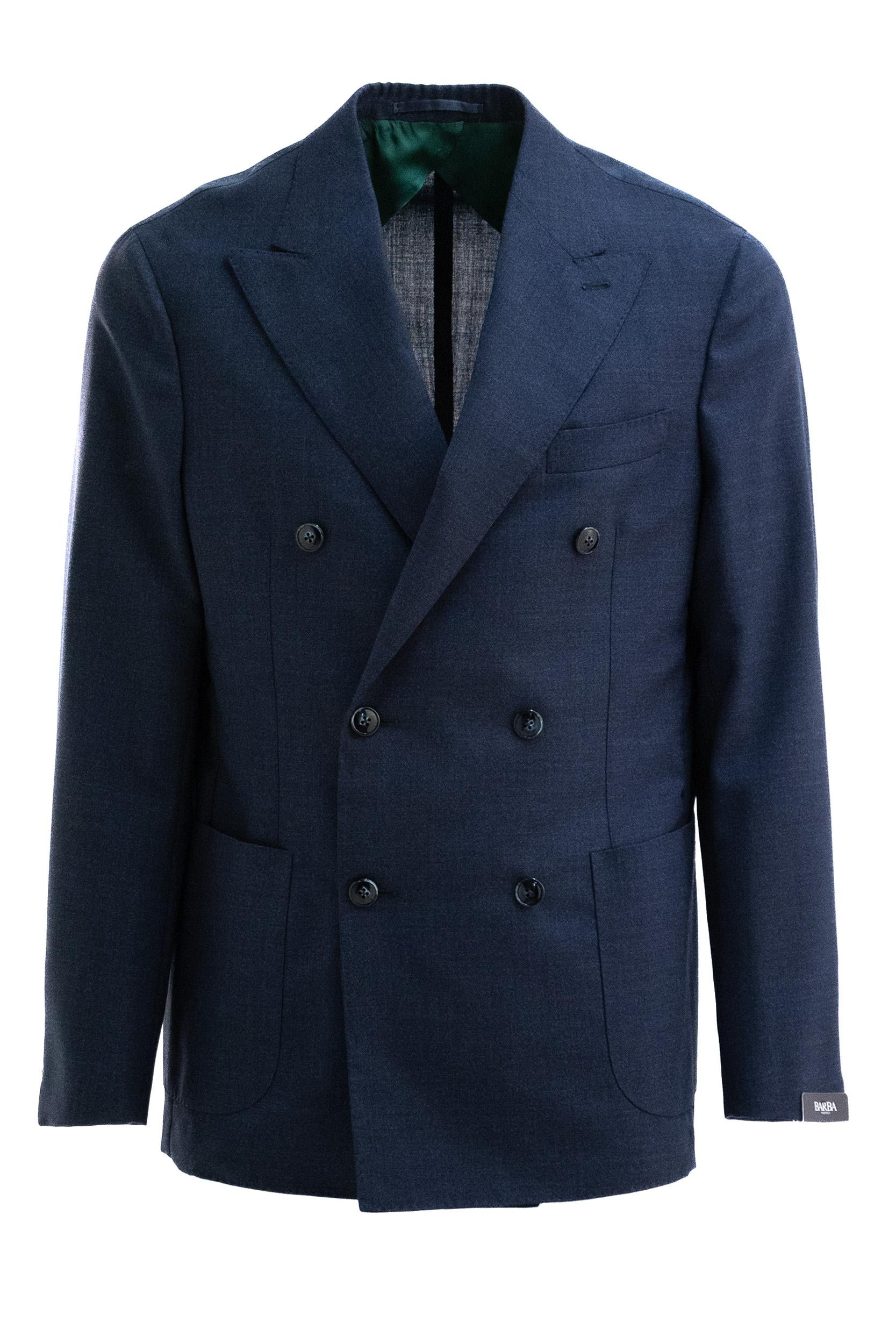 Giacca doppiopetto.    <BR/> 160001U-JACKET DP 0001 BARBA 