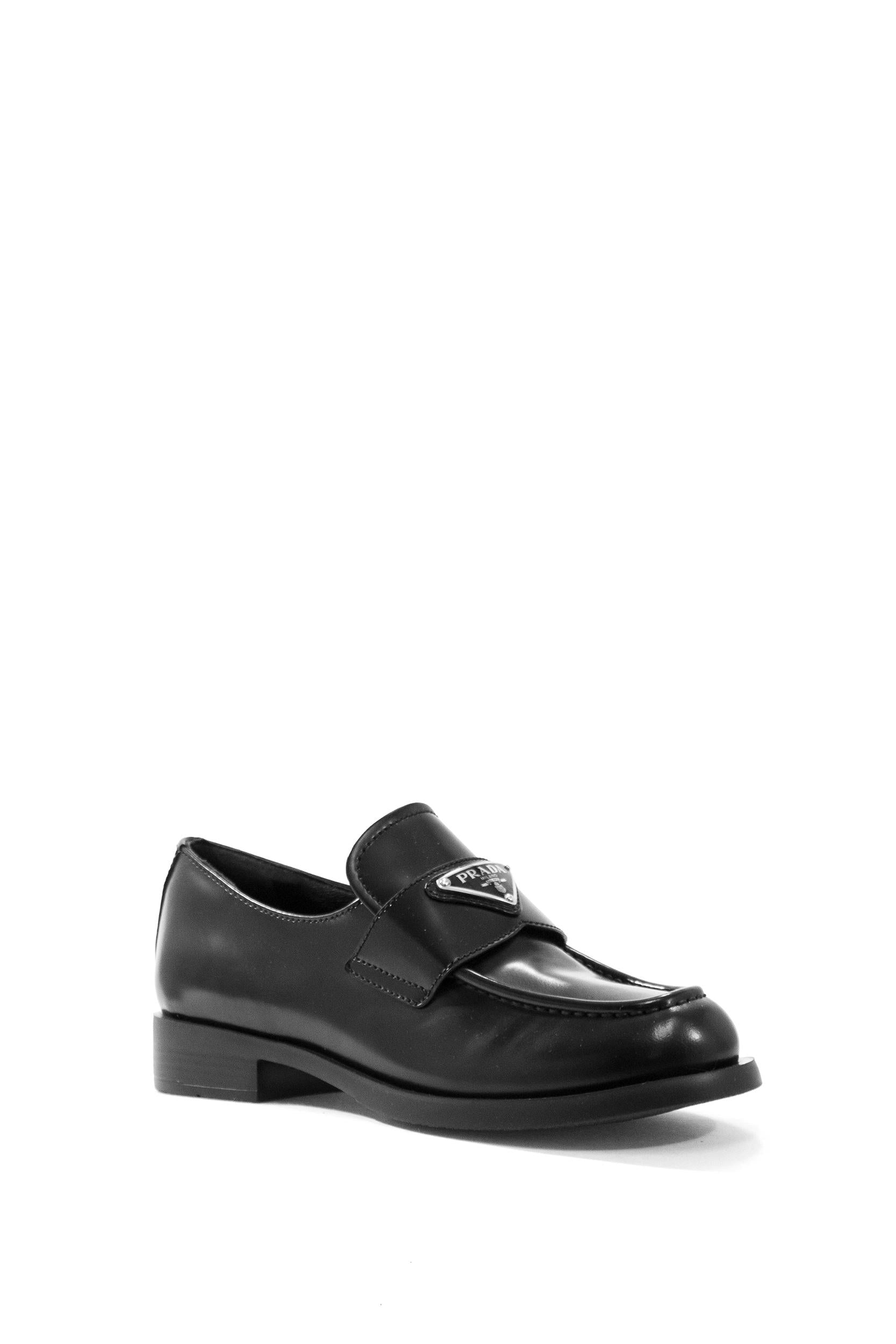 Mocassini in pelle spazzolata<BR/> 1D329N F 025 055 F0002 PRADA 