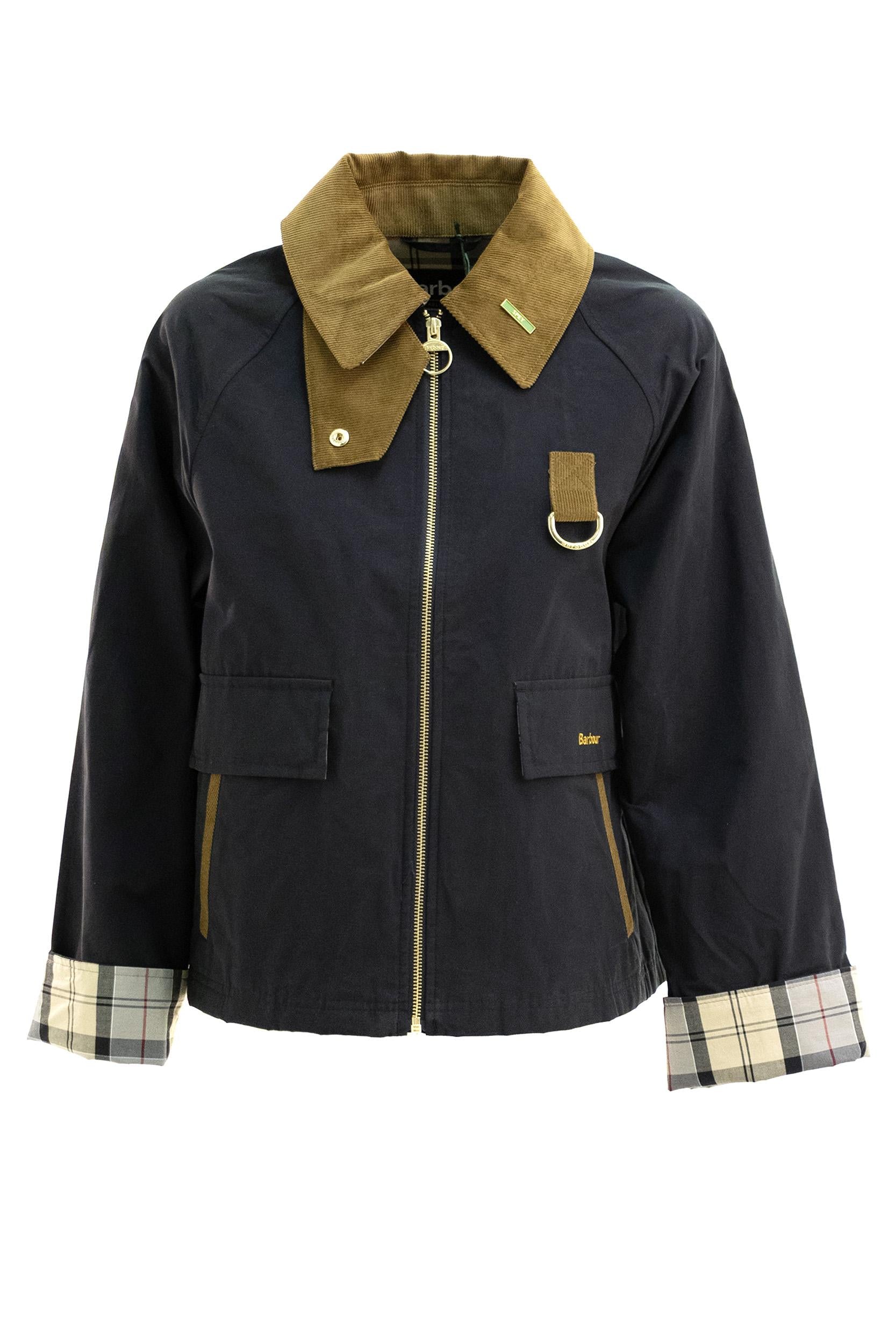 Giacca Spey Icons in Cotone Cerato<BR/> LSP0311 LSP NY91 BARBOUR 