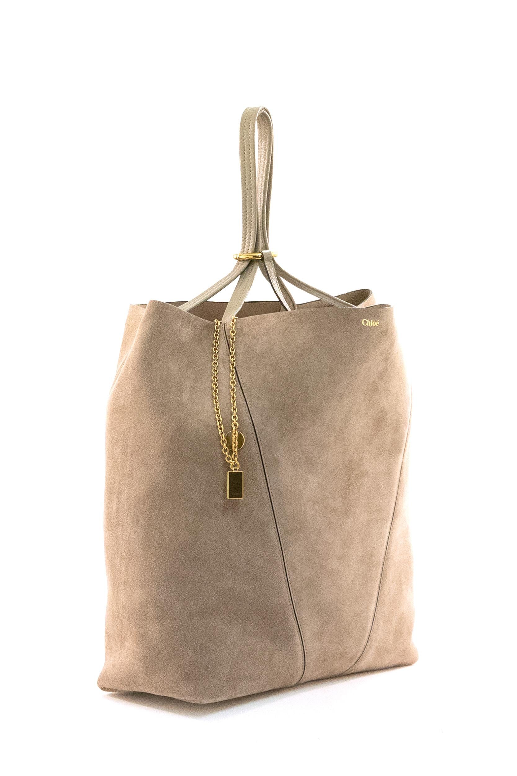 Borsa Tote Chloé Spin<BR/> 25AS810P99 23W CHLOE' 