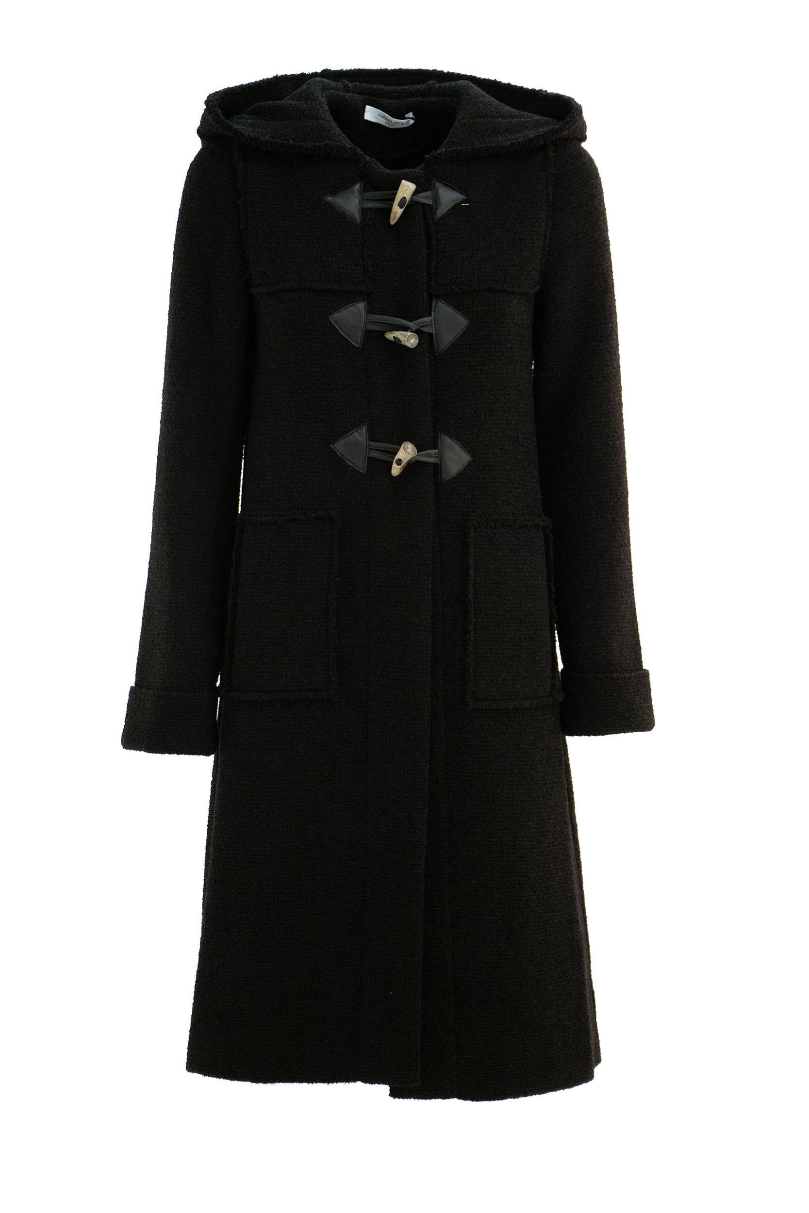 Cappotto Montgomery <BR/> 7711/00 NERO CHARLOTT 