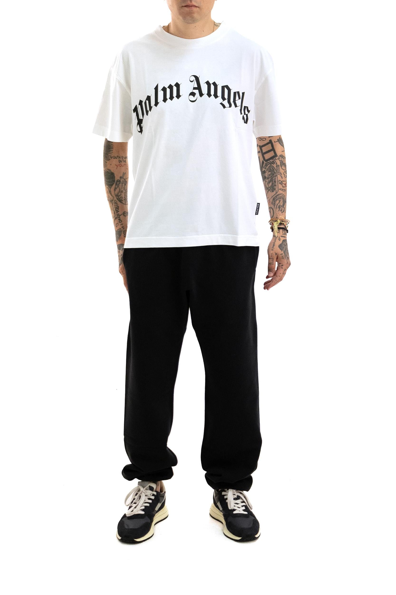 T-shirt<BR/> PMAA109F25JER003 0310 PALM ANGELS 