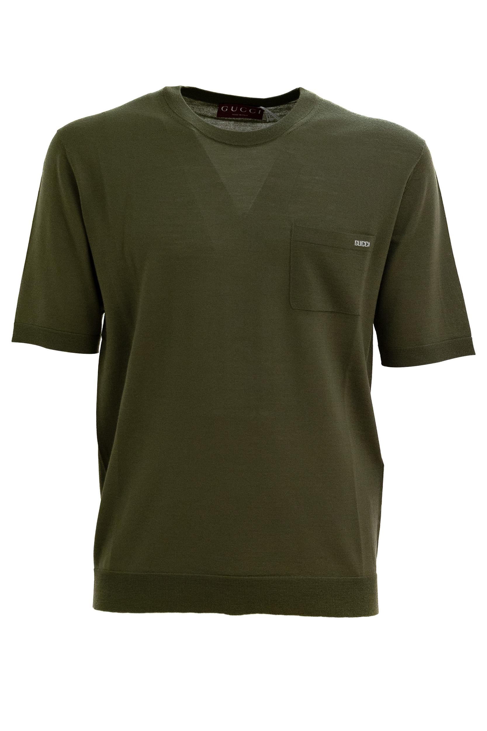 Top in Maglia<BR/> 824126 XKER2 3051 GUCCI 