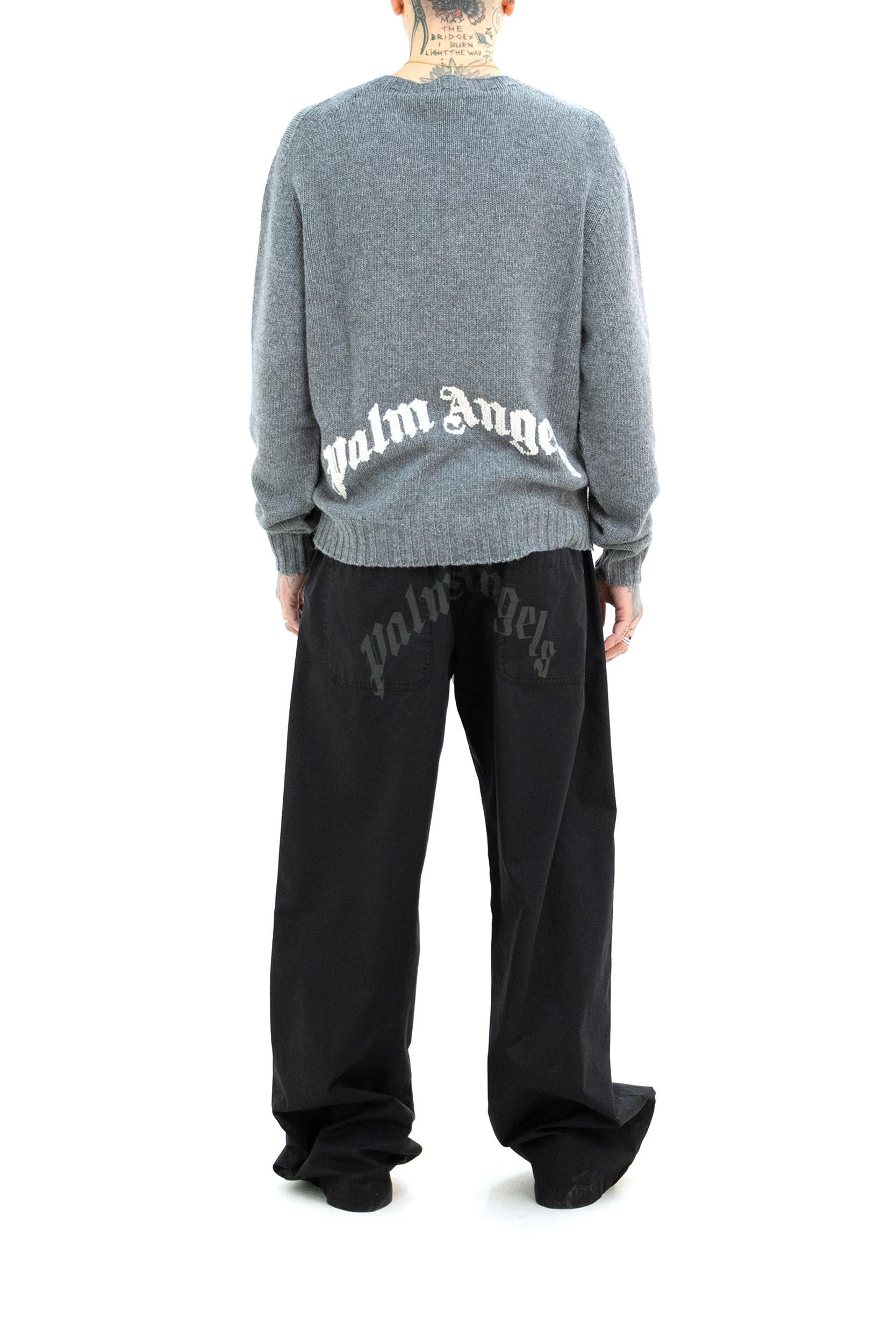 Pullover<BR/> PMHE027S25KNI001 0803 PALM ANGELS 