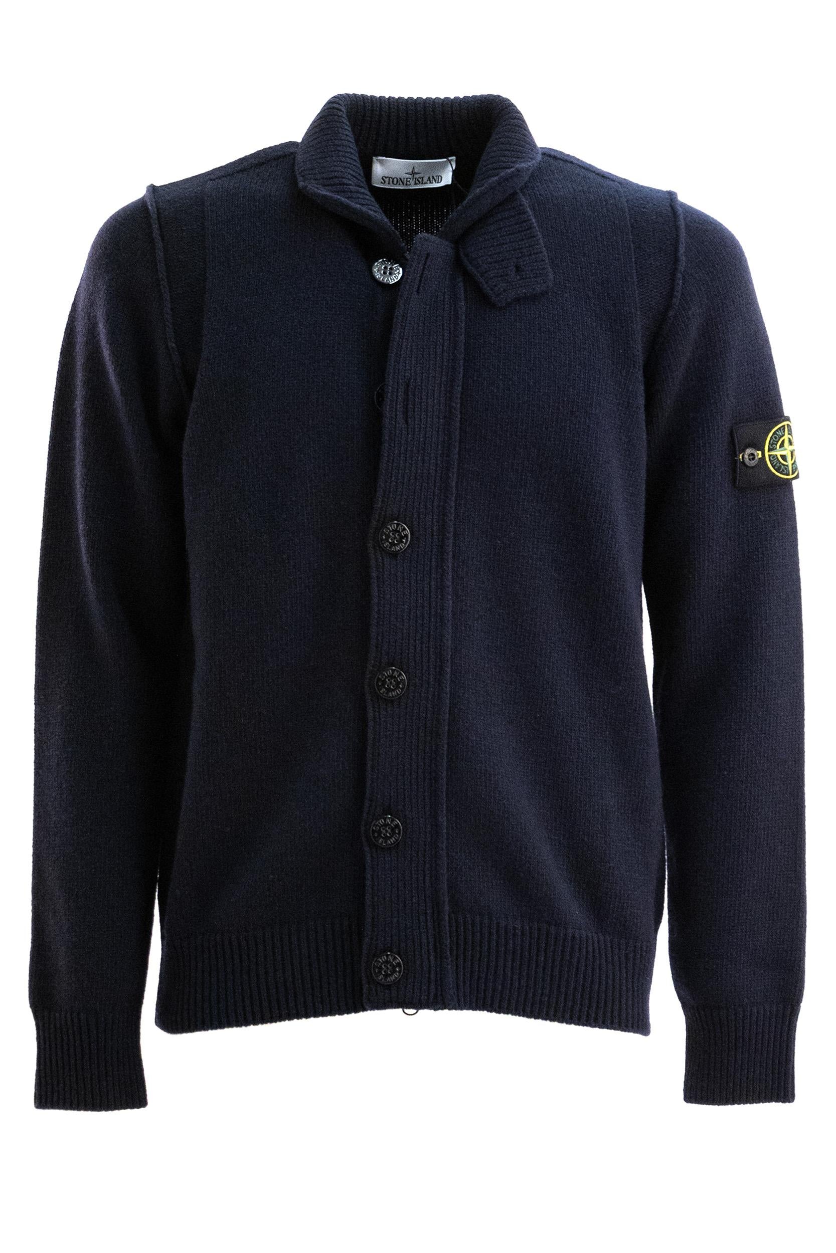 Maglione con Bottoni<BR/> K2S155100047 S00A3 V0020 STONE ISLAND 