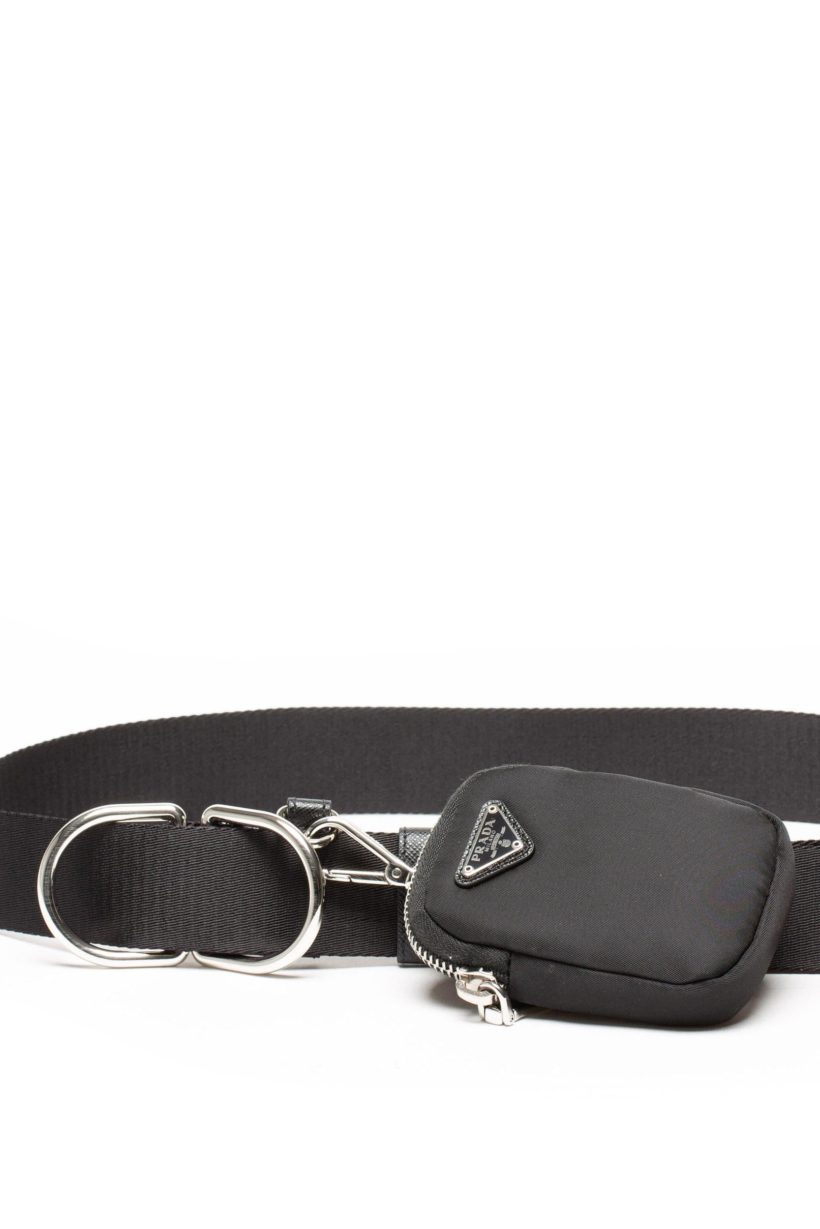 Cintura in Tessuto con Pouch<BR/> 1CN073 2DC7 F0002 PRADA 