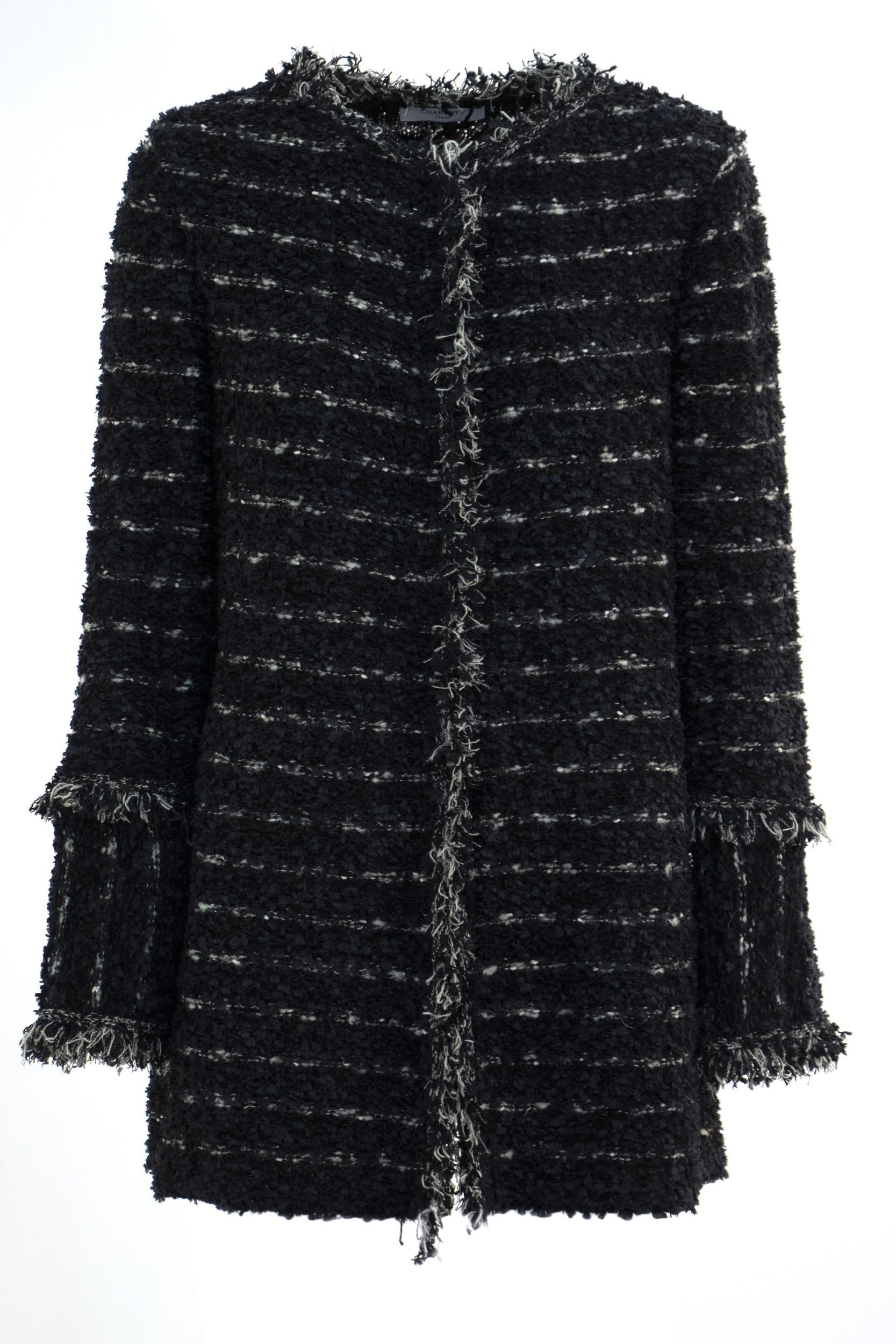 Giacca a Righe<BR/> 7483/00 BLU CHARLOTT 