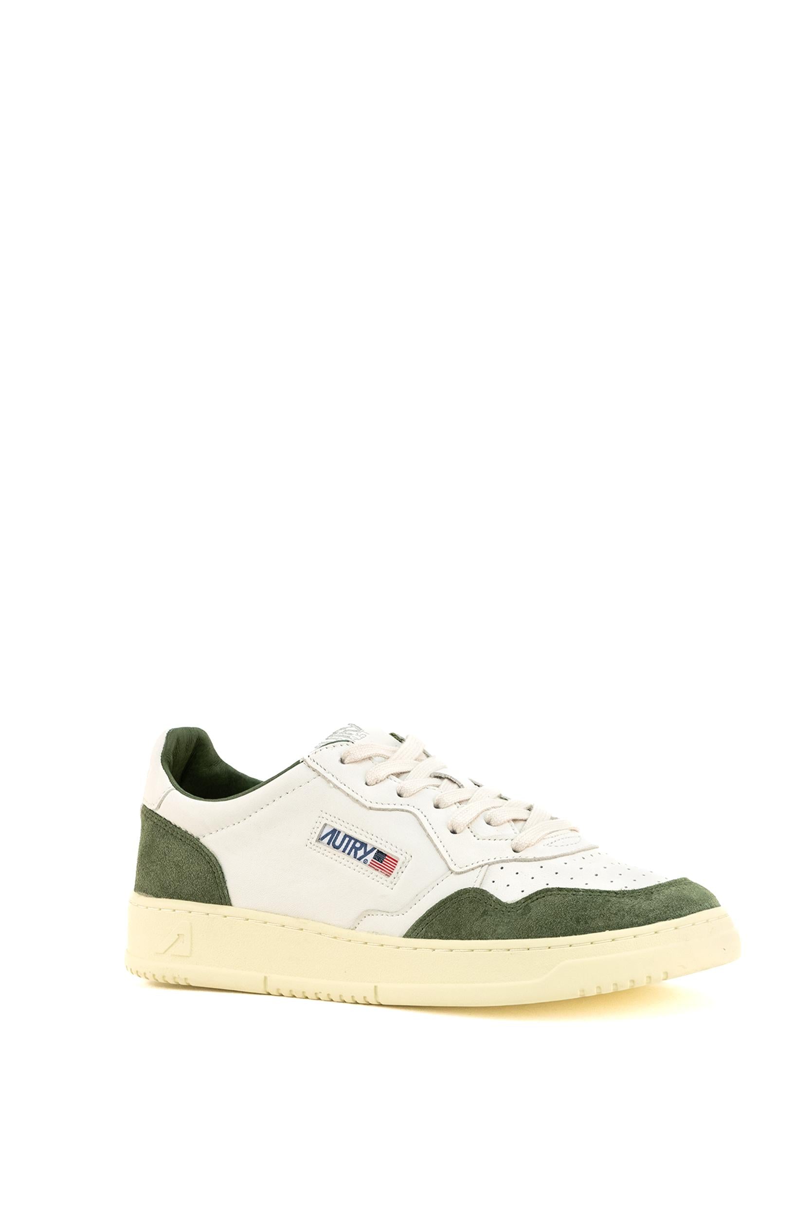 Sneakers Medalist<BR/> AULM GS40 WHT/MILIT AUTRY 